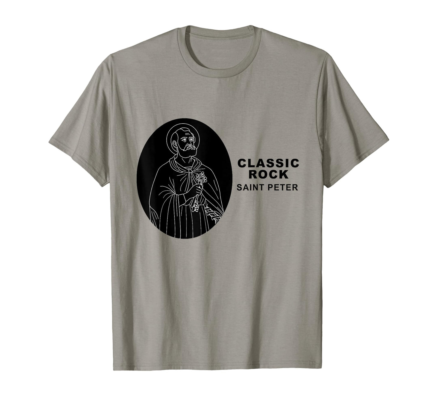 Classic Rock Saint Peter Catholic Saint T-Shirt