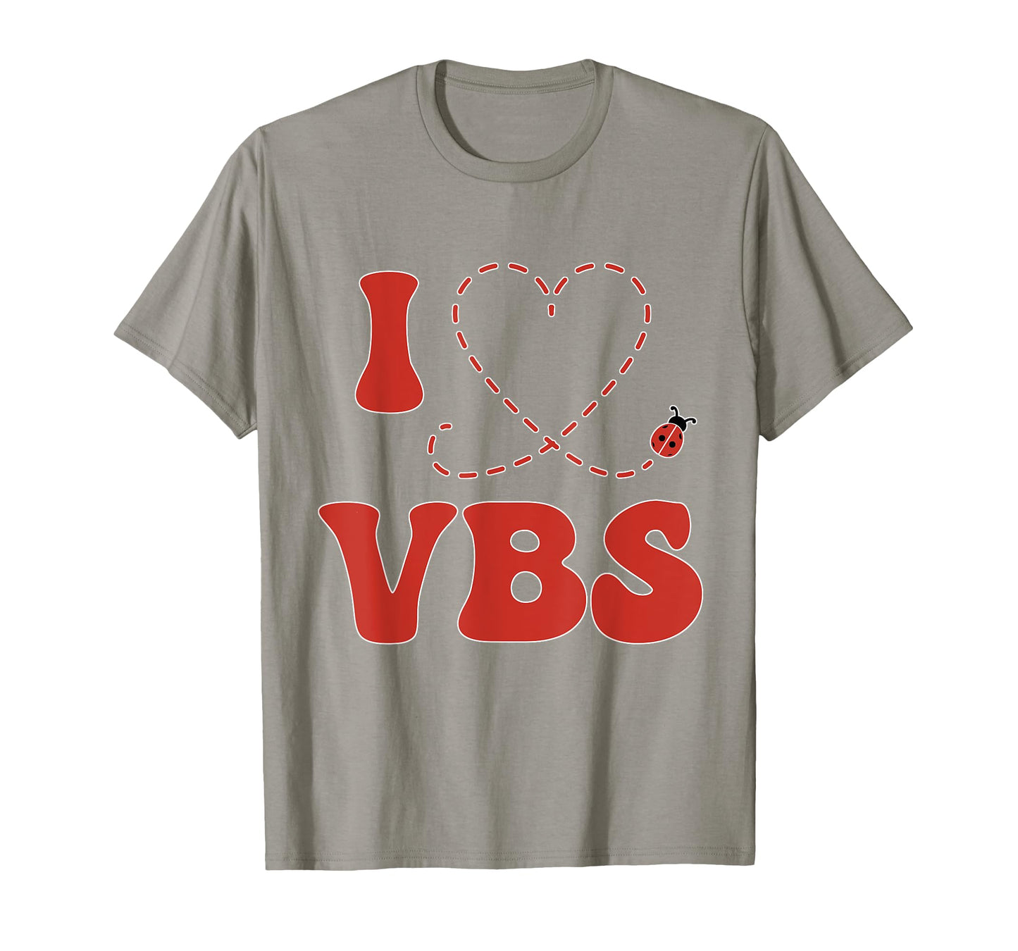 I Love VBS 2026 Vacation Bible School Ladybug Team T-Shirt