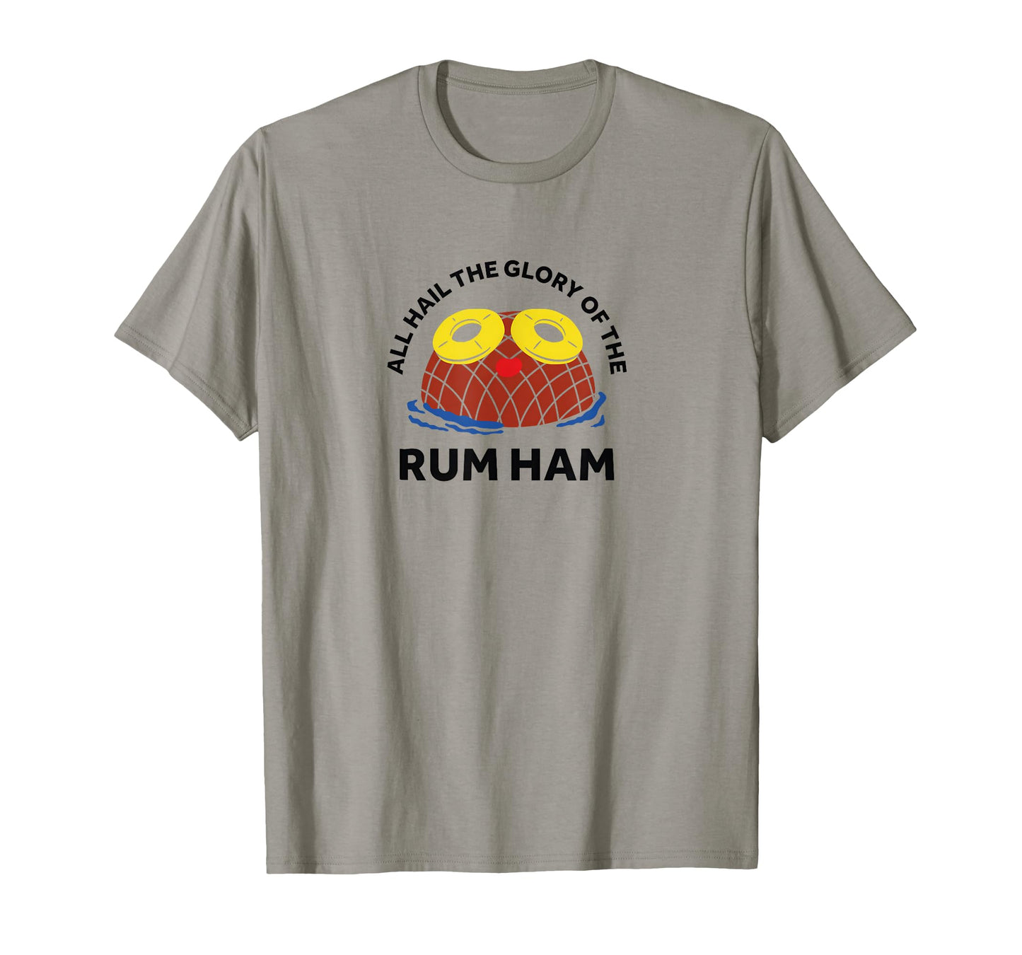 Rum Ham Sunny Summer BBQ I Love Rum Ham T-Shirt