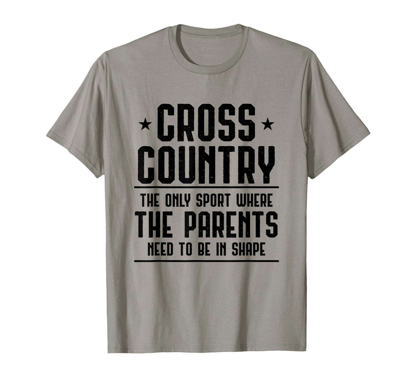 Cross Country Parents Running Jogging Funny XC Runner T-Shirt