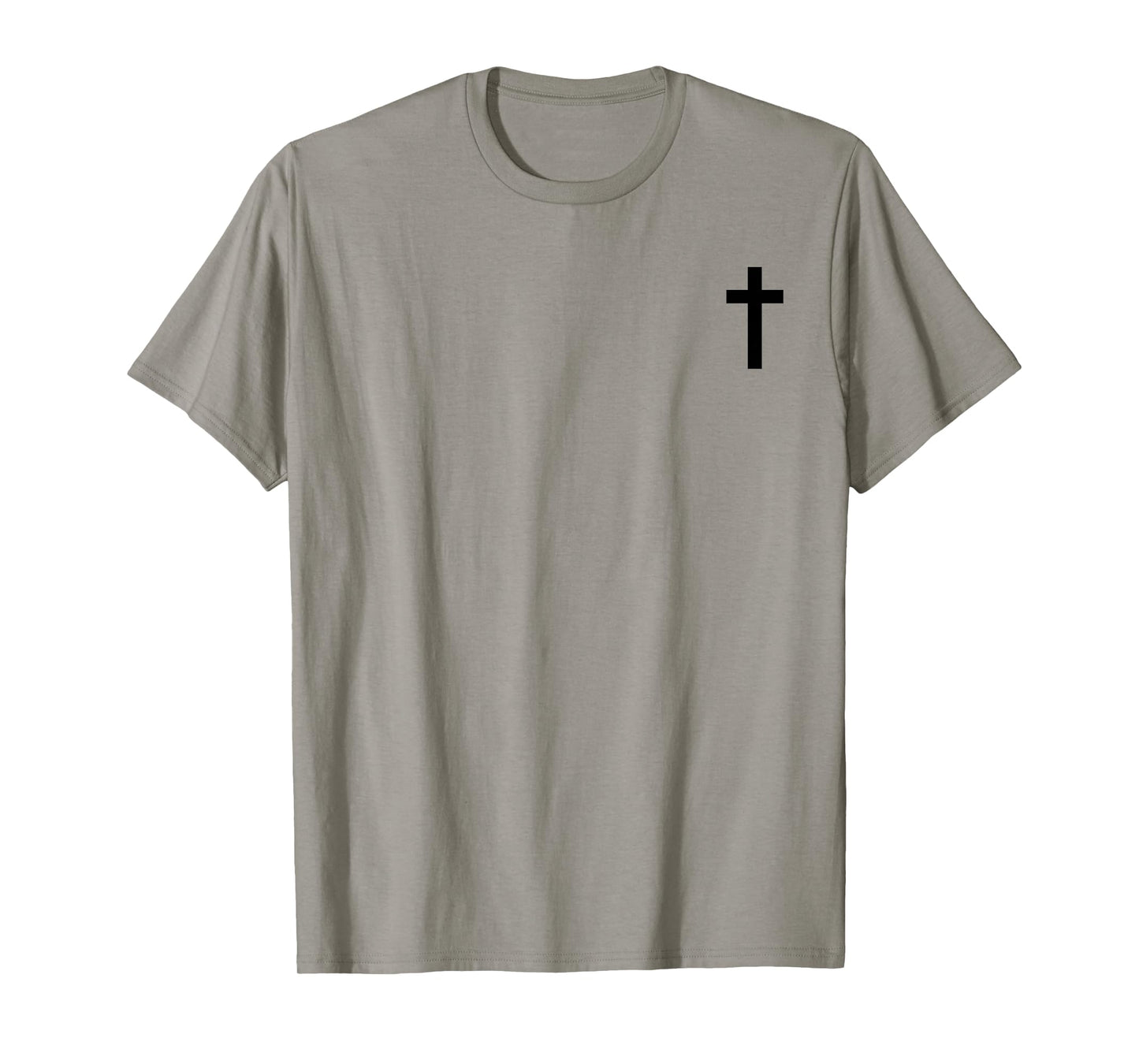 Jesus God Amen Christian Cross God Faith Bible Pray (2 Side) T-Shirt
