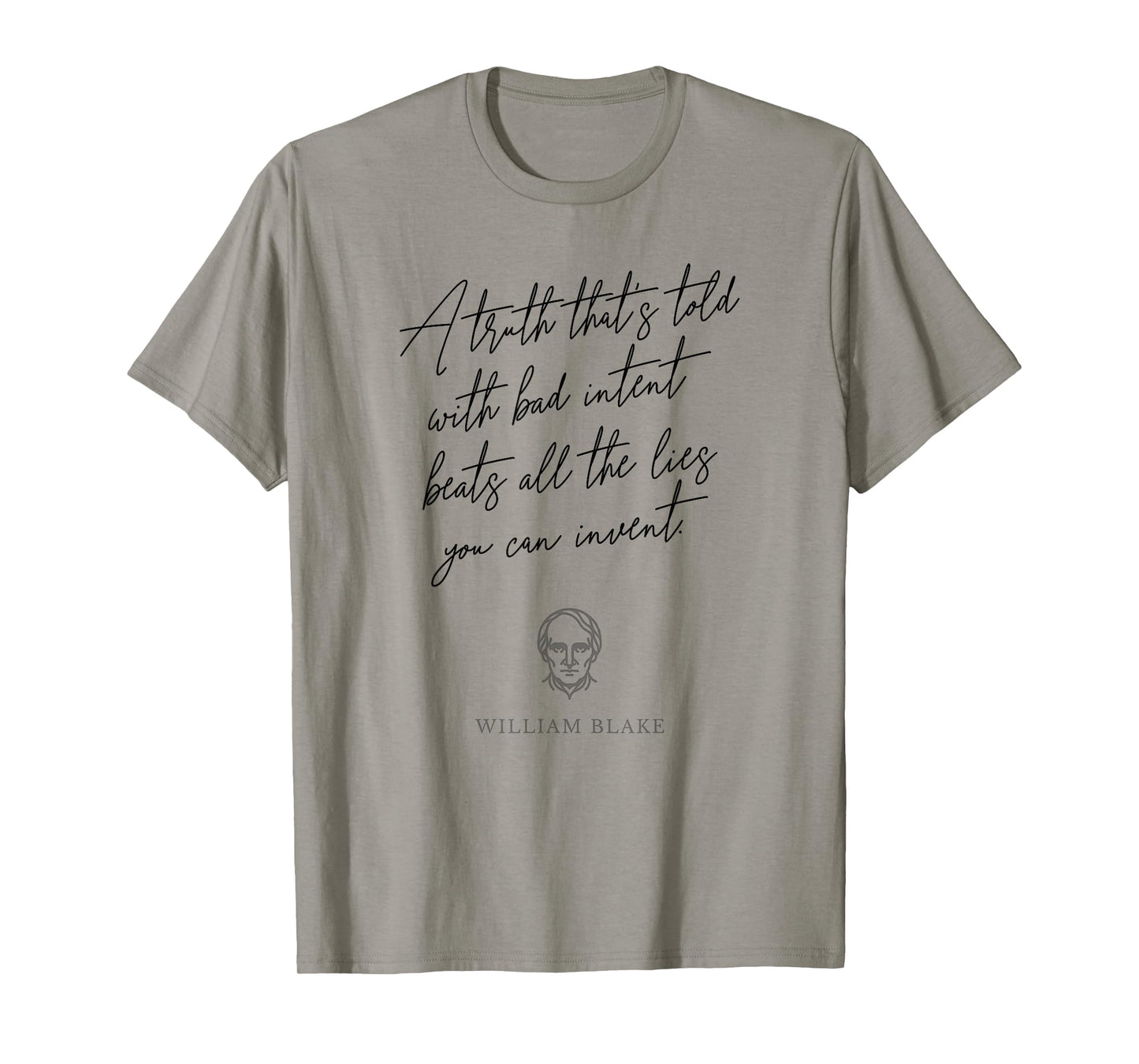 William Blake Romantic Poet Literary Quote T-Shirt