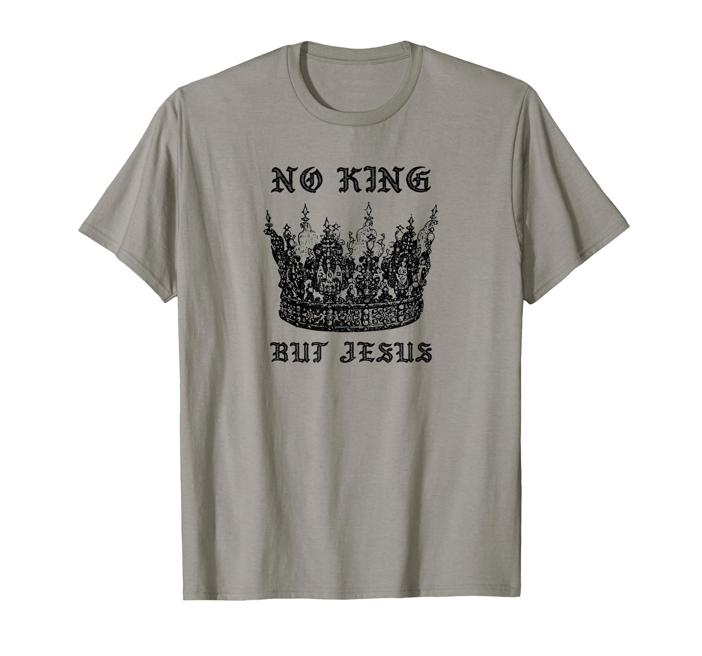 No King But Jesus Christmas Worship T-Shirt