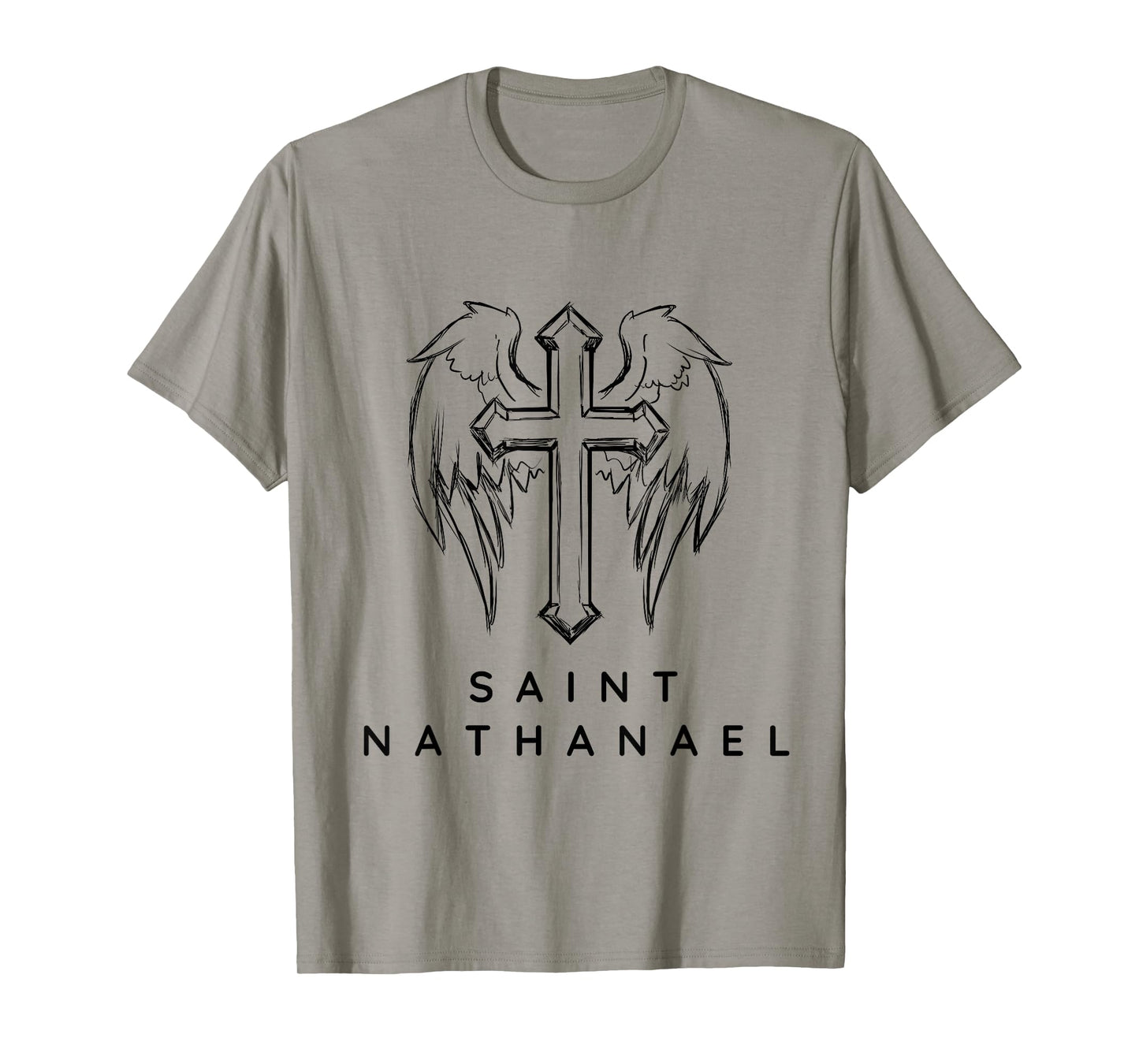 Saint Nathanael the Apostle. Traditional Catholic Prayer T-Shirt