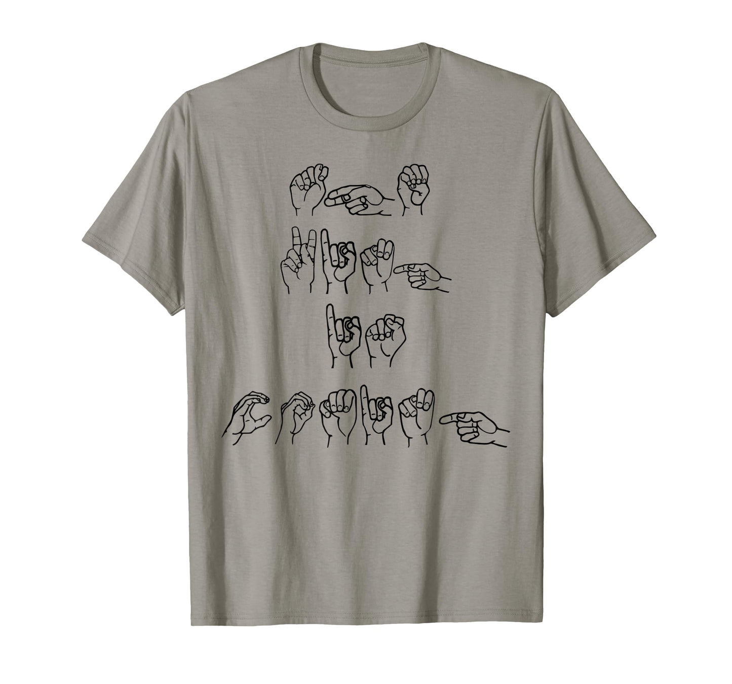 Deaf ASL The King Is Coming Revelation Christian Rapture T-Shirt
