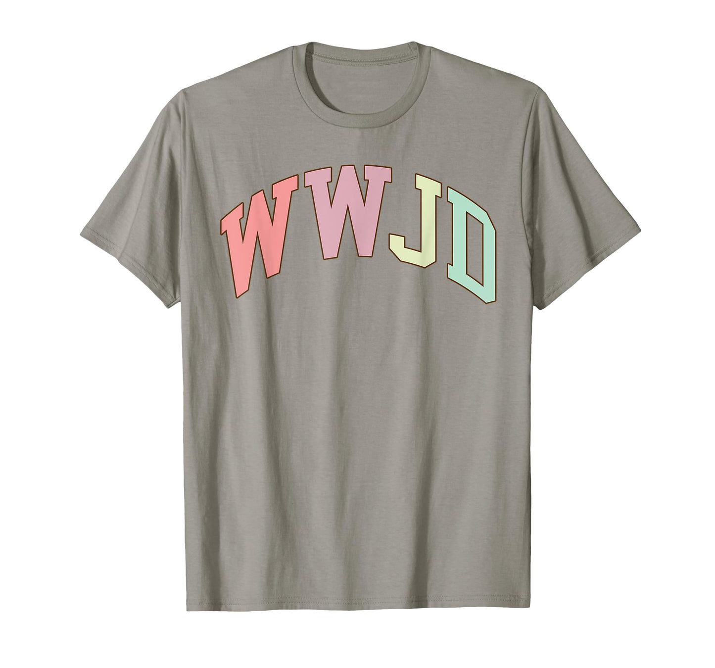 WWJD What Would Jesus Do Christian Bible Faith Minimalist T-Shirt