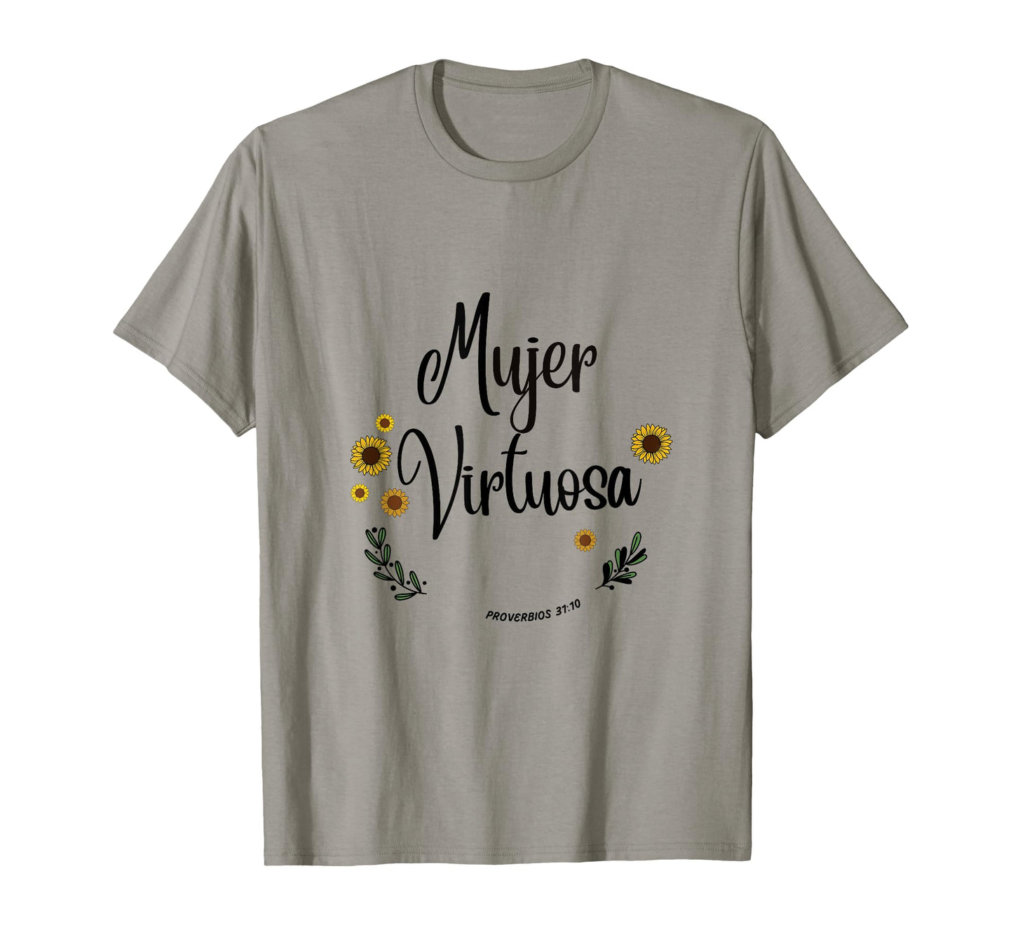 Mujer Virtuosa Proverb 31 Spanish Bible Women Verse T-Shirt