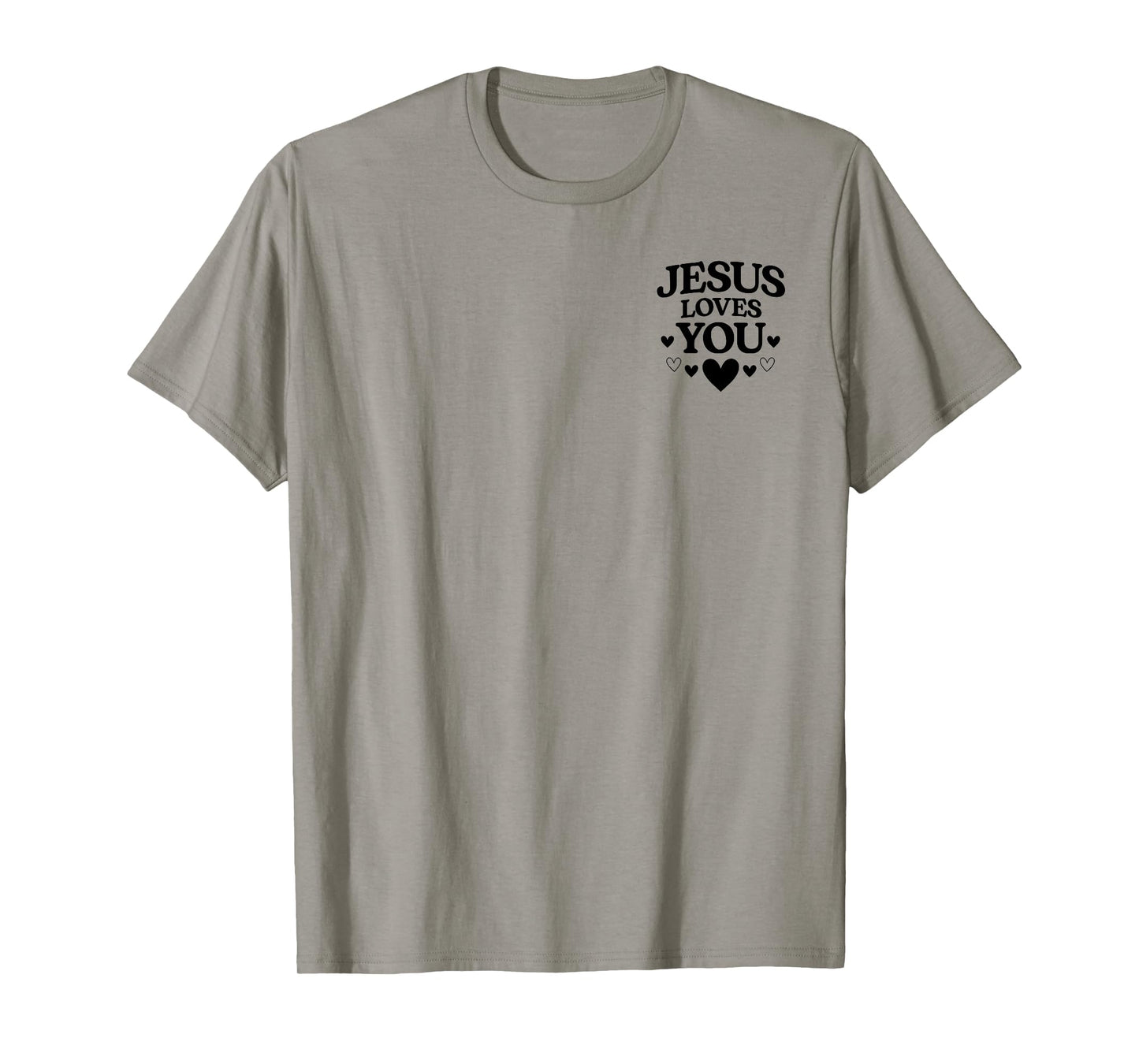 Jesus Loves You Christian Cross God Faith Bible Religious T-Shirt