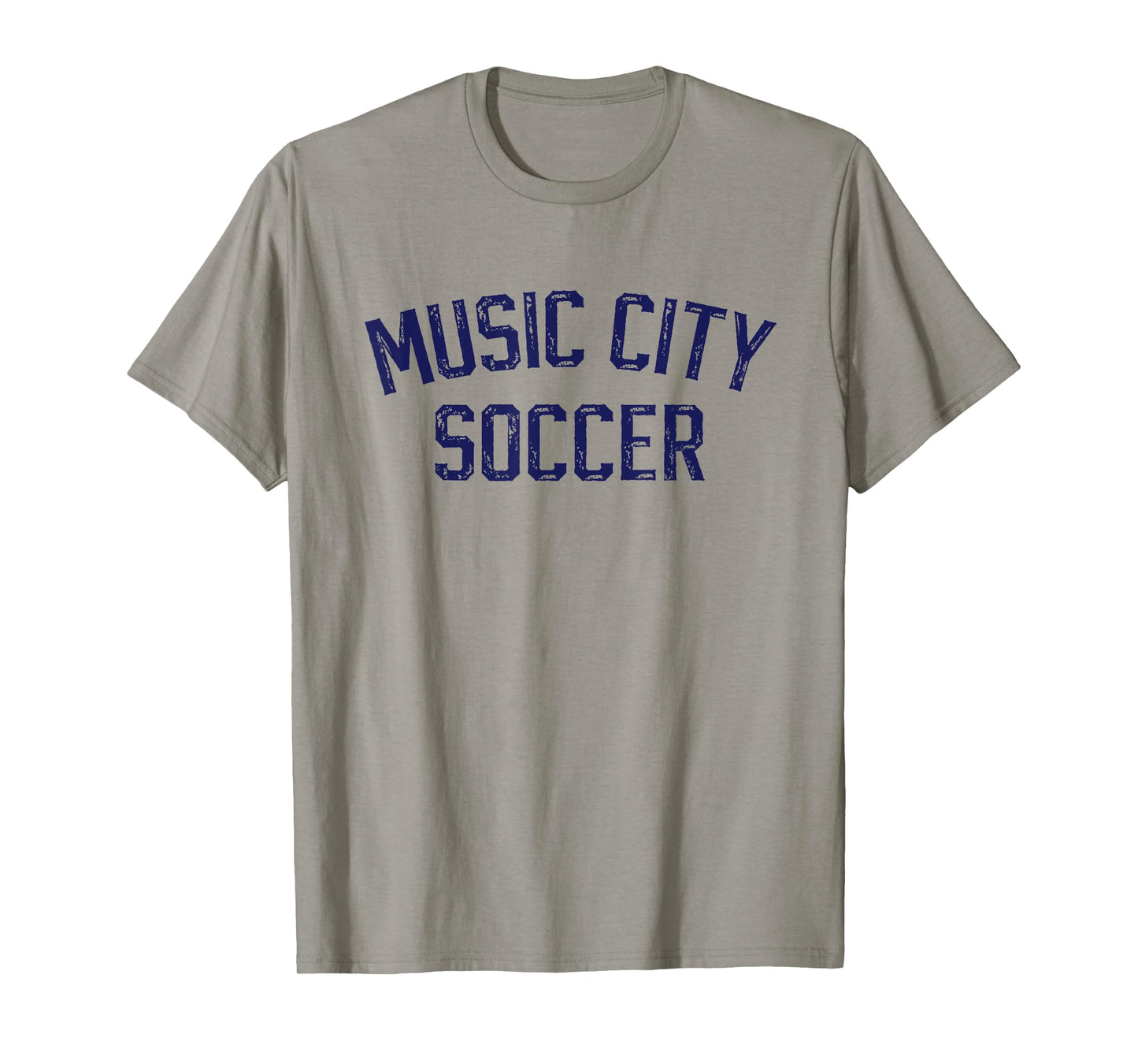 Vintage Soccer Nashville Music City Soccer Retro Fan T-Shirt