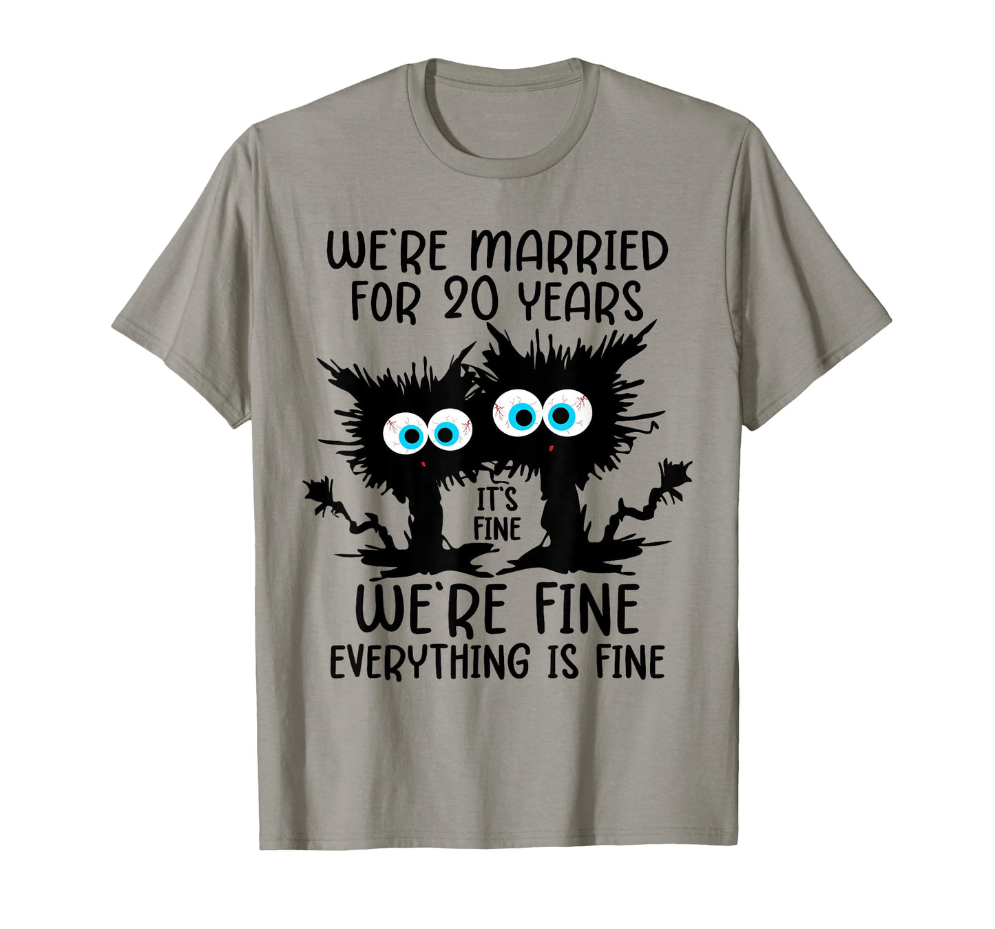 China Wedding We're Married For 20 Years T-Shirt