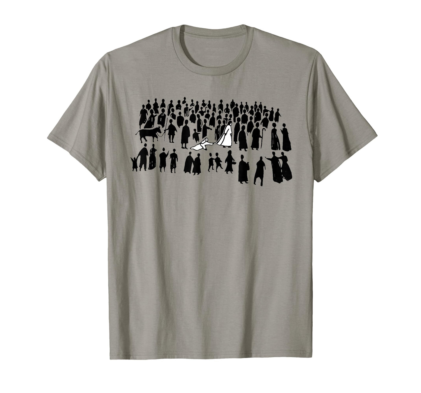 Retro By His Wounds Christian T-Shirt