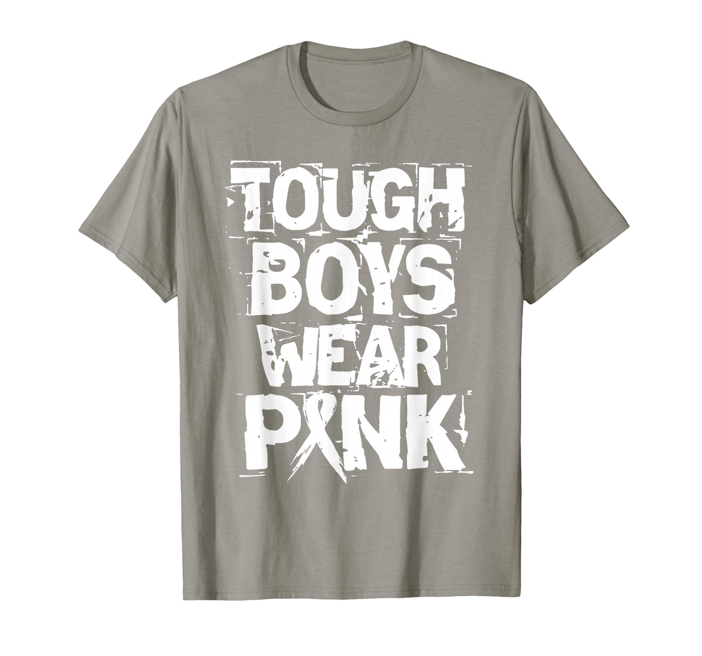 Tough Guys Tough Boys Wear Pink Funny Pink Color Lovers T-Shirt