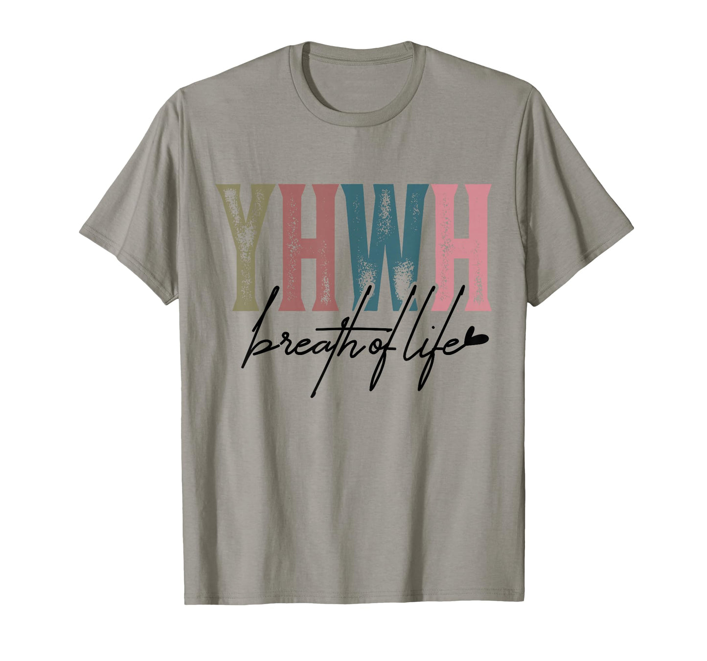 YHWH Breath of Life - Retro Christian God Yahweh Bible T-Shirt
