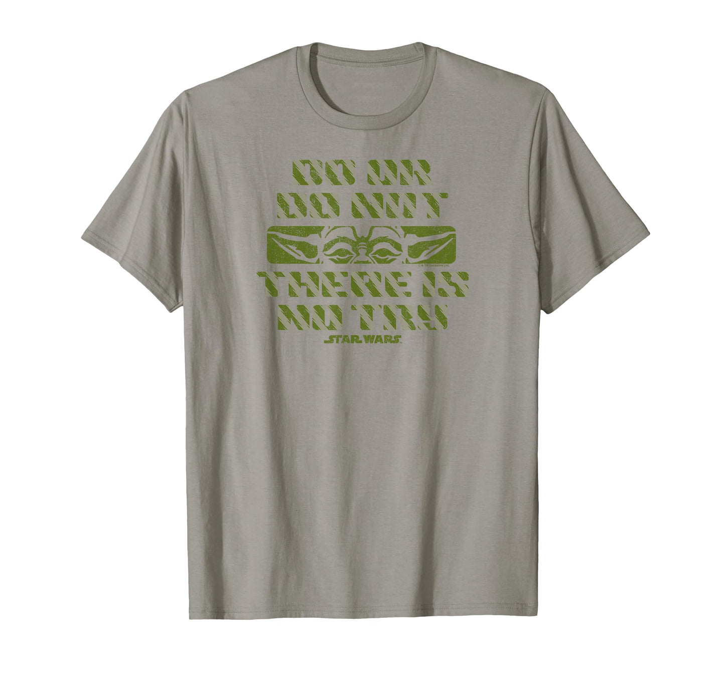 Star Wars - Do Or Do Not There Is No Try Yoda Quote T-Shirt