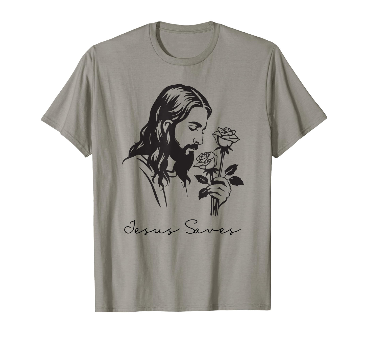 Jesus Saves Jesus Christian Cross God Faith Bible Religious T-Shirt