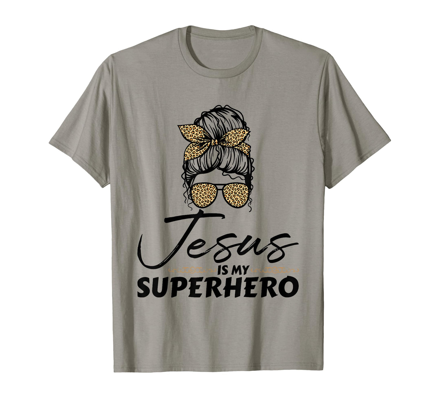 Jesus is My Superhero - Christian Religious T-Shirt
