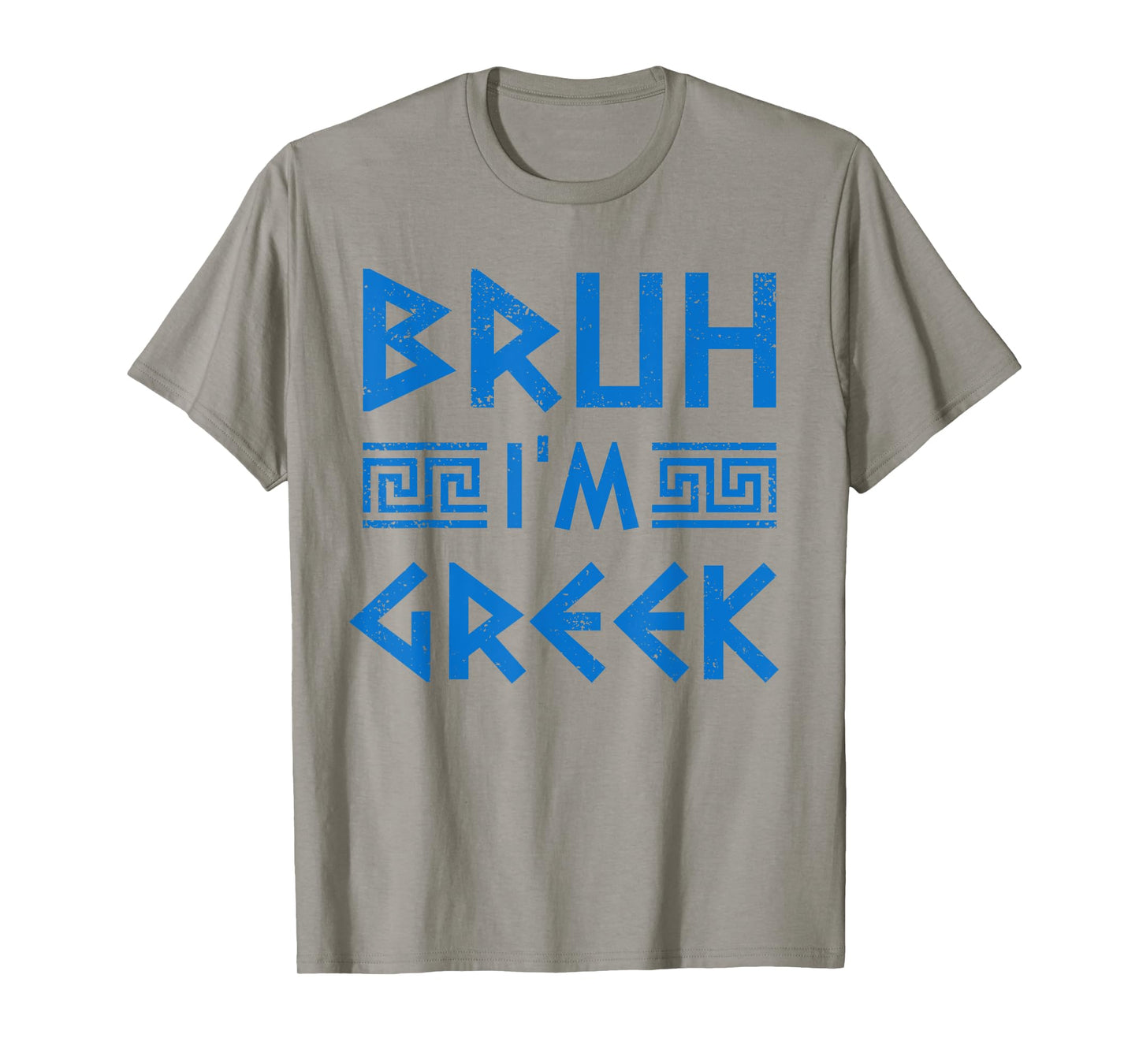 Bruh I'm Greek Funny Ancient Greek Festival Greek Boys T-Shirt
