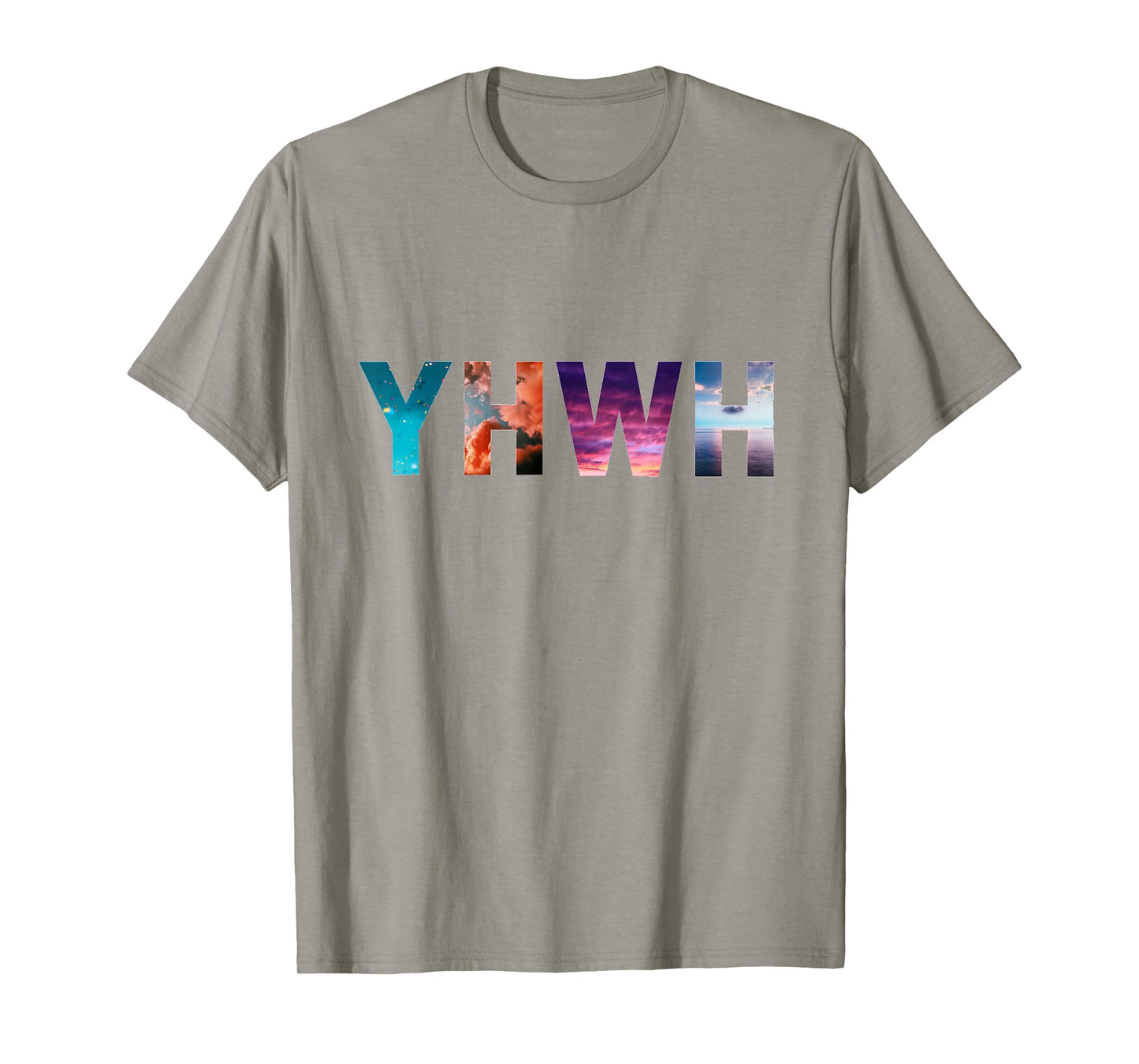 YHWH minimalist T-shirt Colorful T-Shirt
