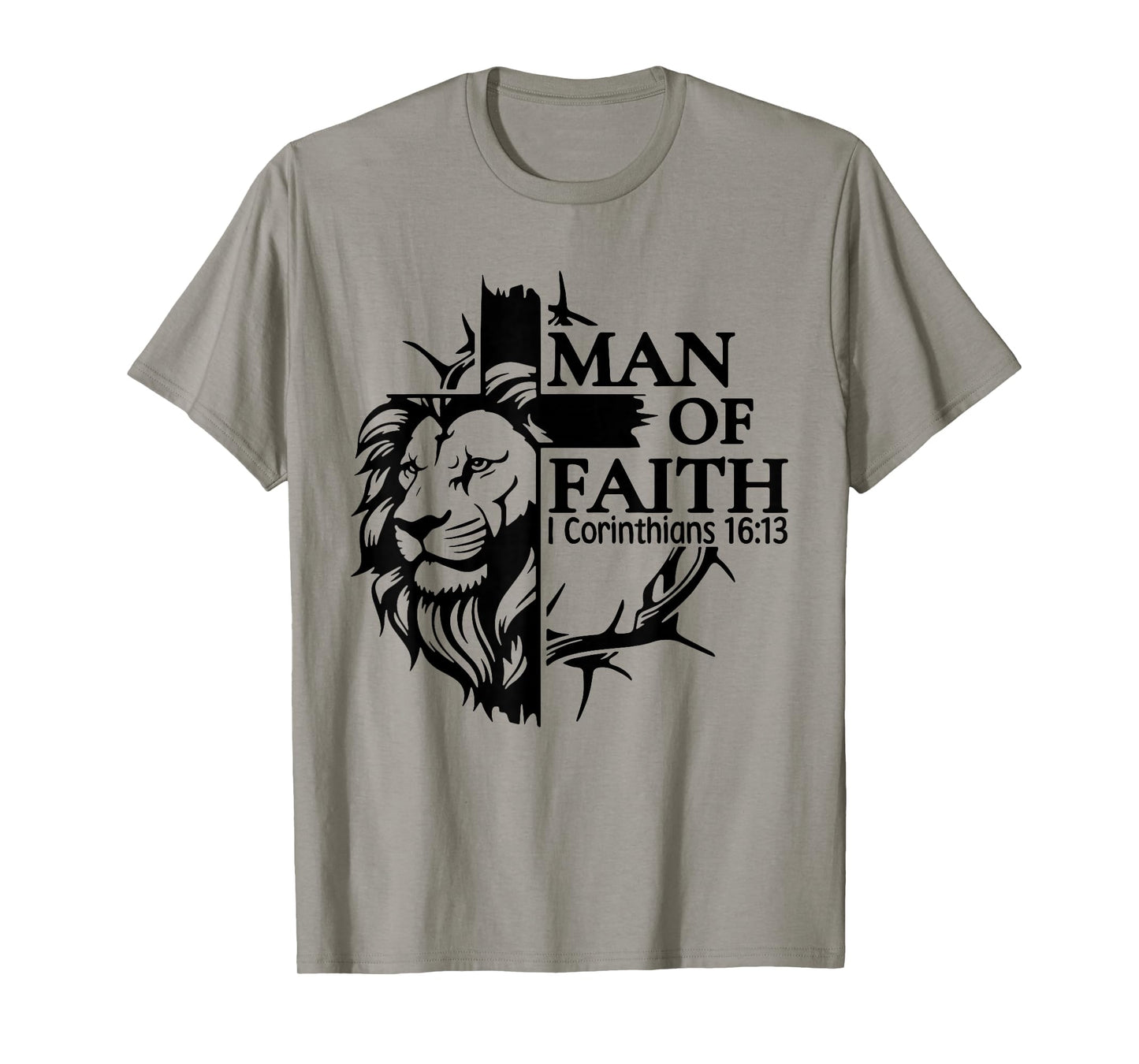 Faith, God, Religious, Man of Faith, Believe, Faith Cross T-Shirt