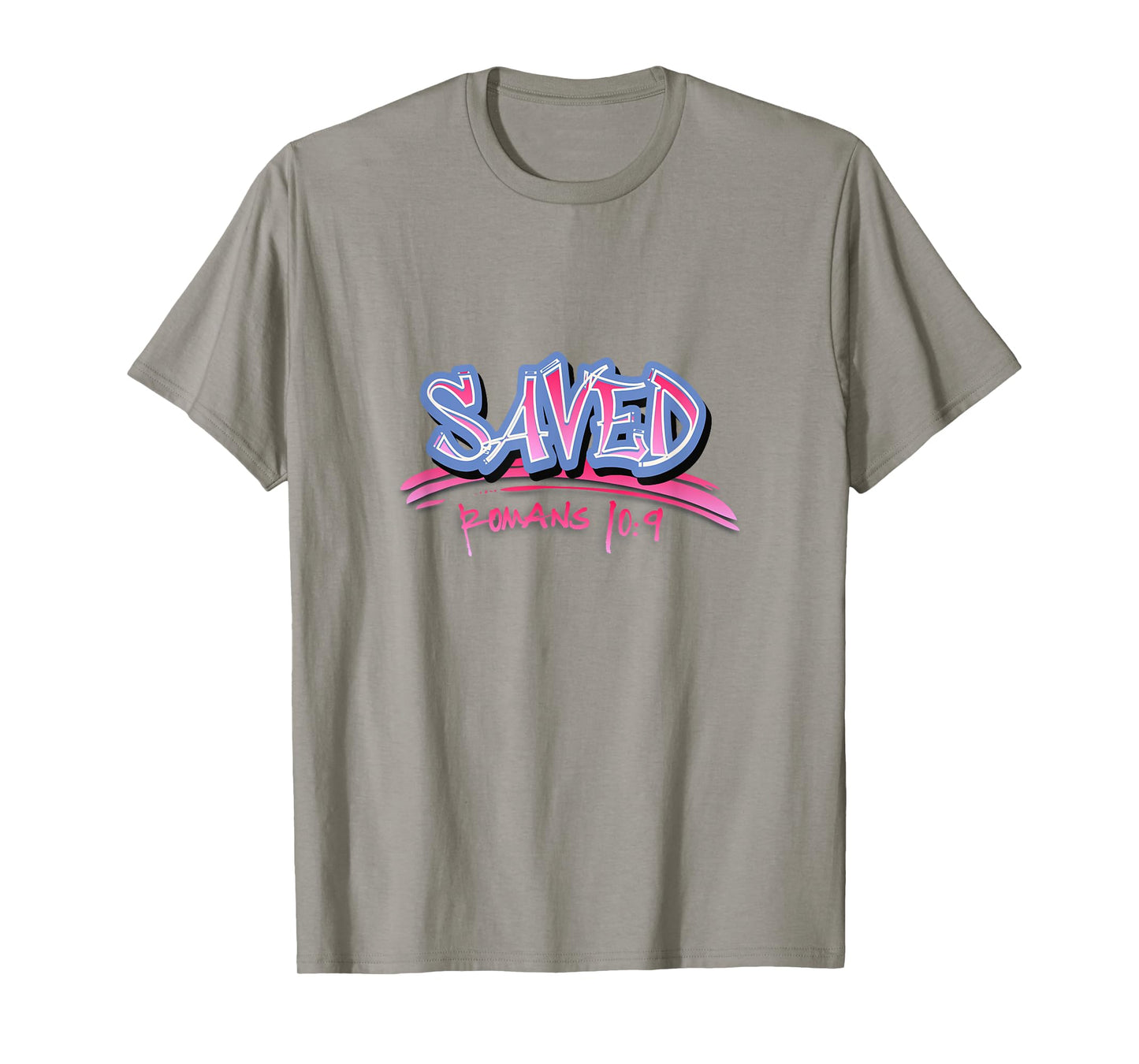 Saved - Romans 10:9 T-Shirt