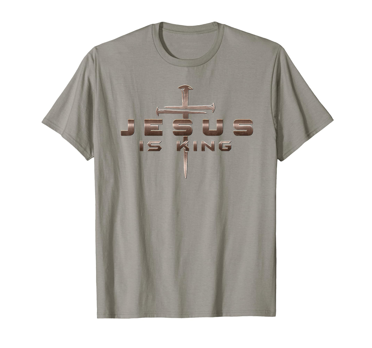 Jesus is King Christ Cross Christian T-Shirt