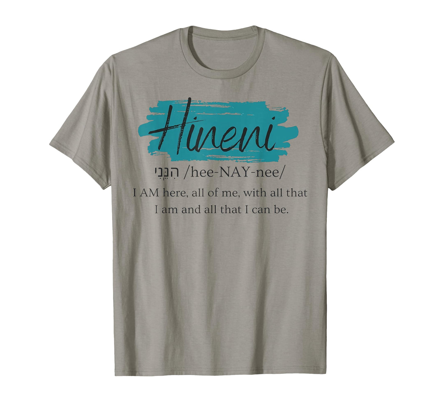 Hineni Faithful Women Hebrew Send Me T-Shirt