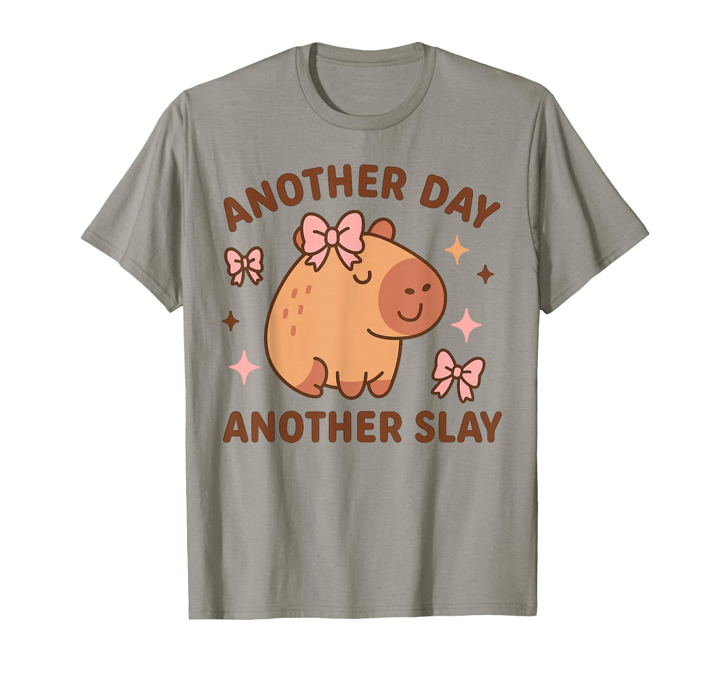 Another Day Another Slay Cute Capybara Kawaii T-Shirt
