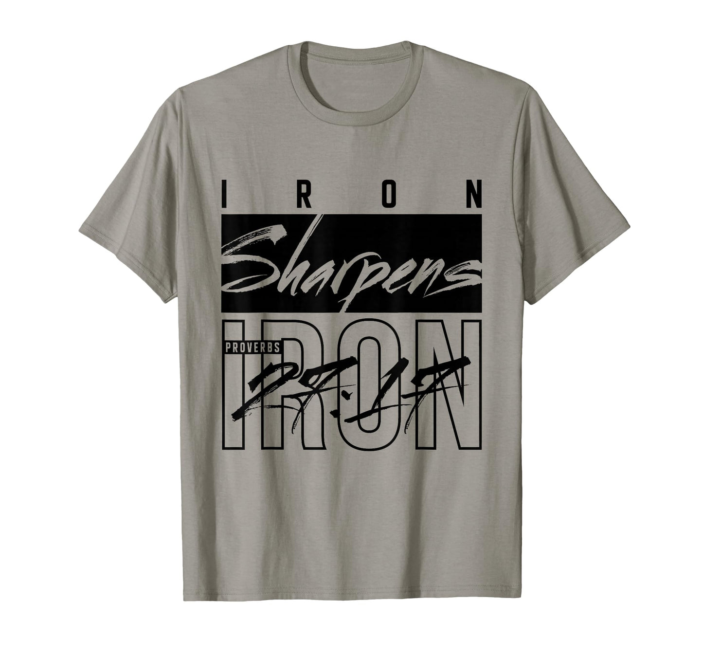 Iron Sharpens Iron Christian Bible Faith Religious Christian T-Shirt