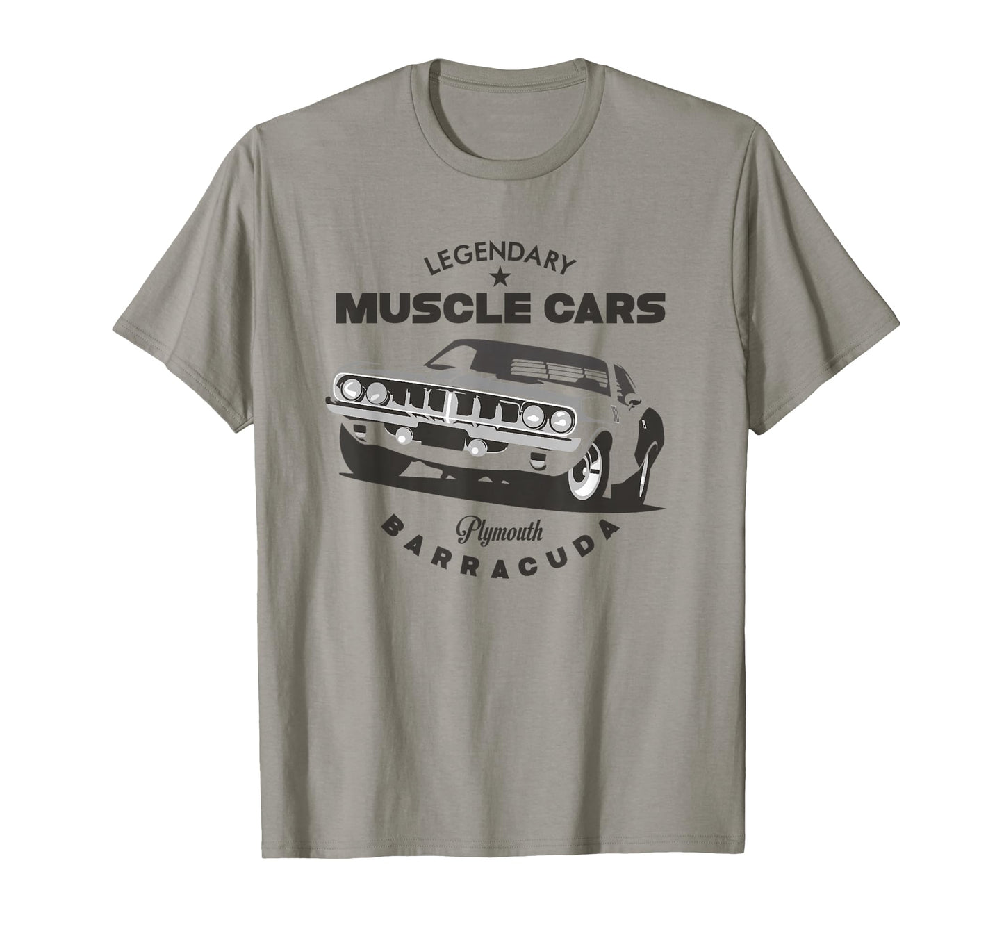 Legendary Muscle Car Barracuda Cuda Classic Vintage 1970s T-Shirt