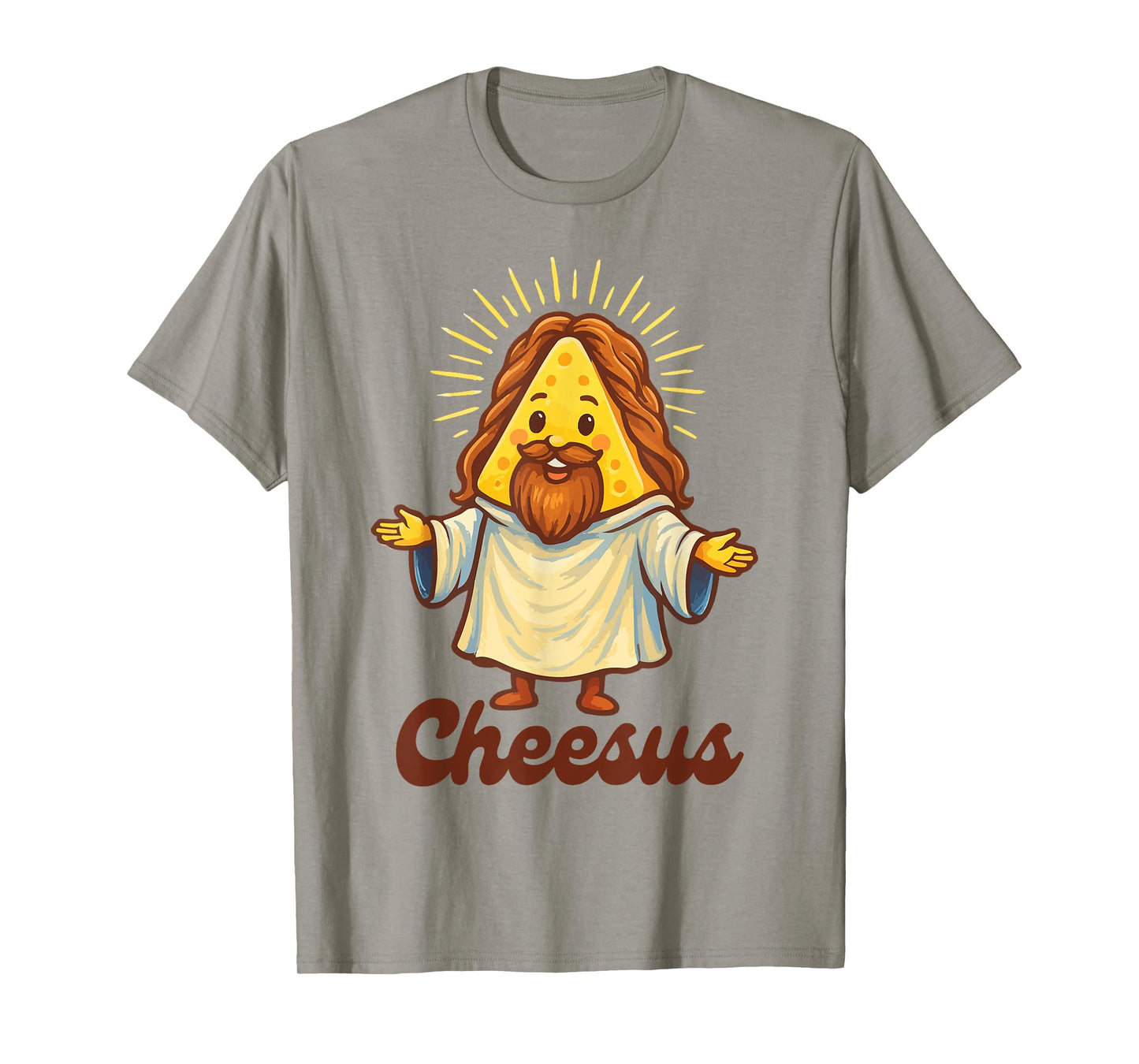 Christian Jesus God Lover Religious Funny Cheese Cheesus T-Shirt