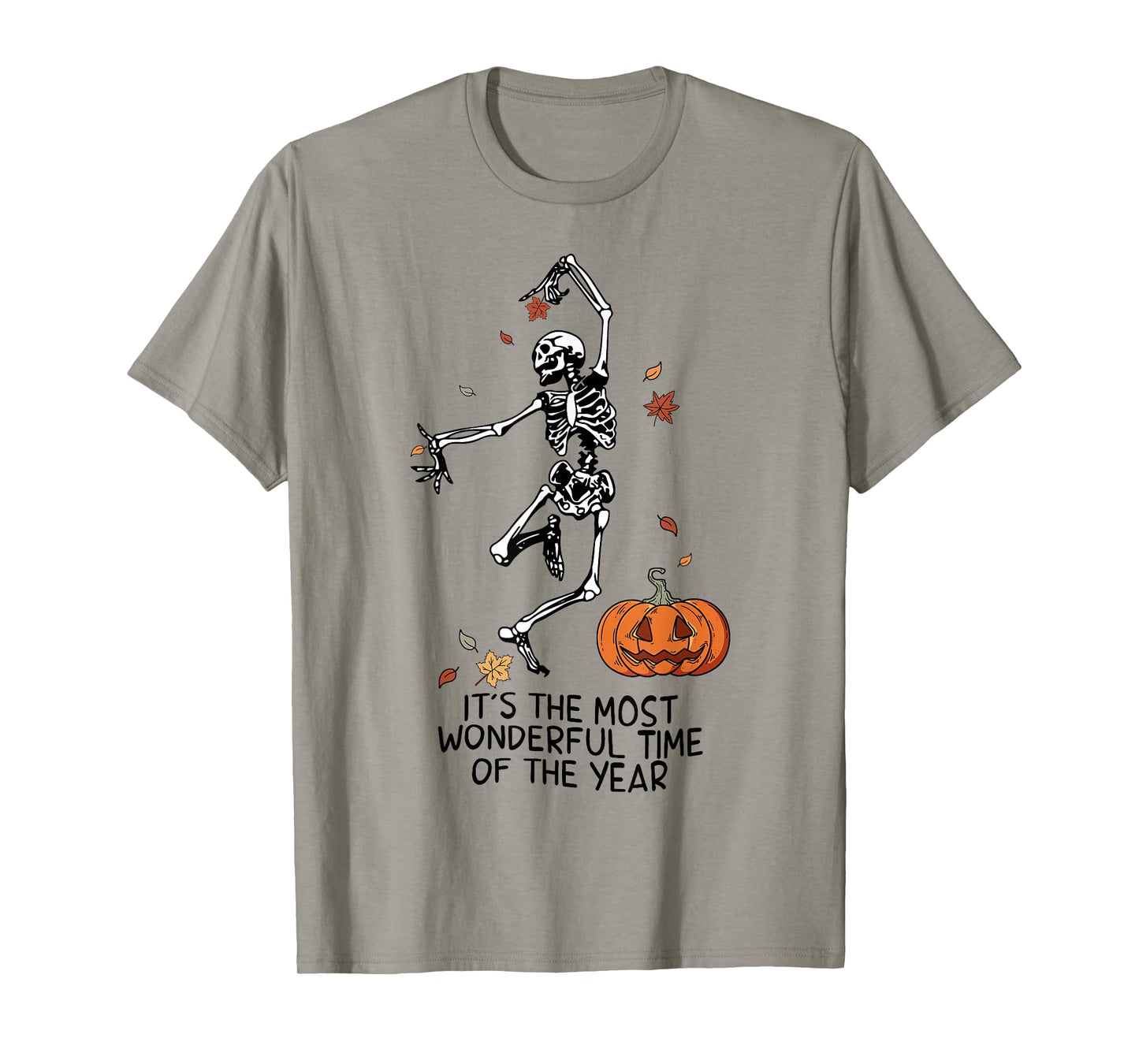 It's The Most Wonderful Time Of The Year Skeleton Halloween T-Shirt