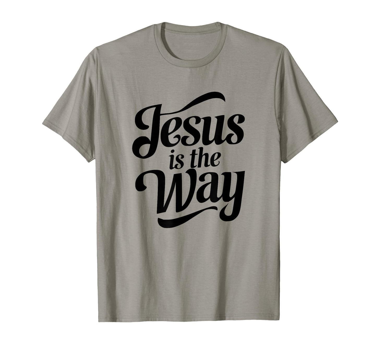 Jesus is The Way Christian Minimalist Modern T-Shirt