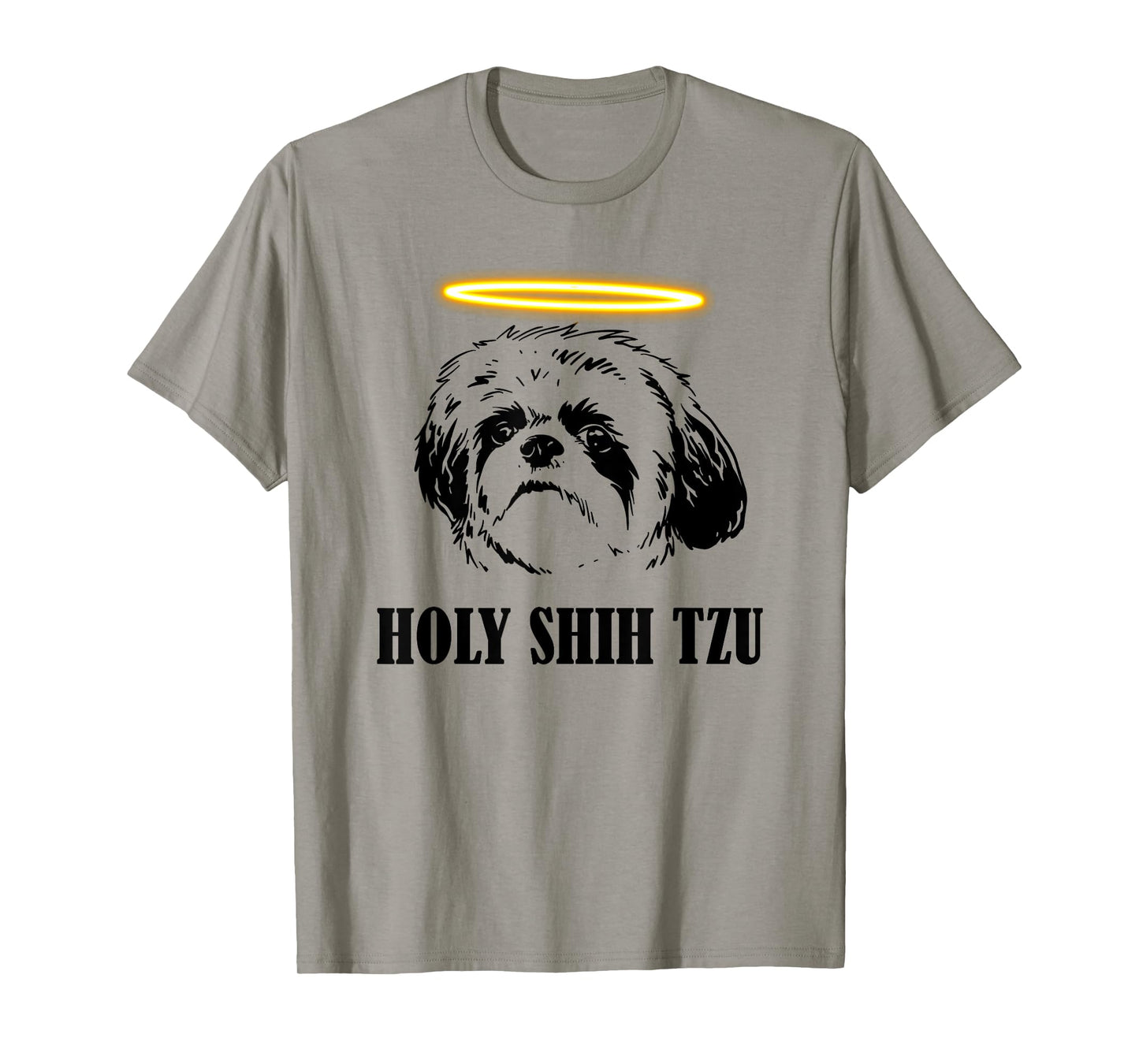 Holy Shih Tzu - Cute Animal Pet Paw Dog Lover Saying T-Shirt for Men Women Girls Kids