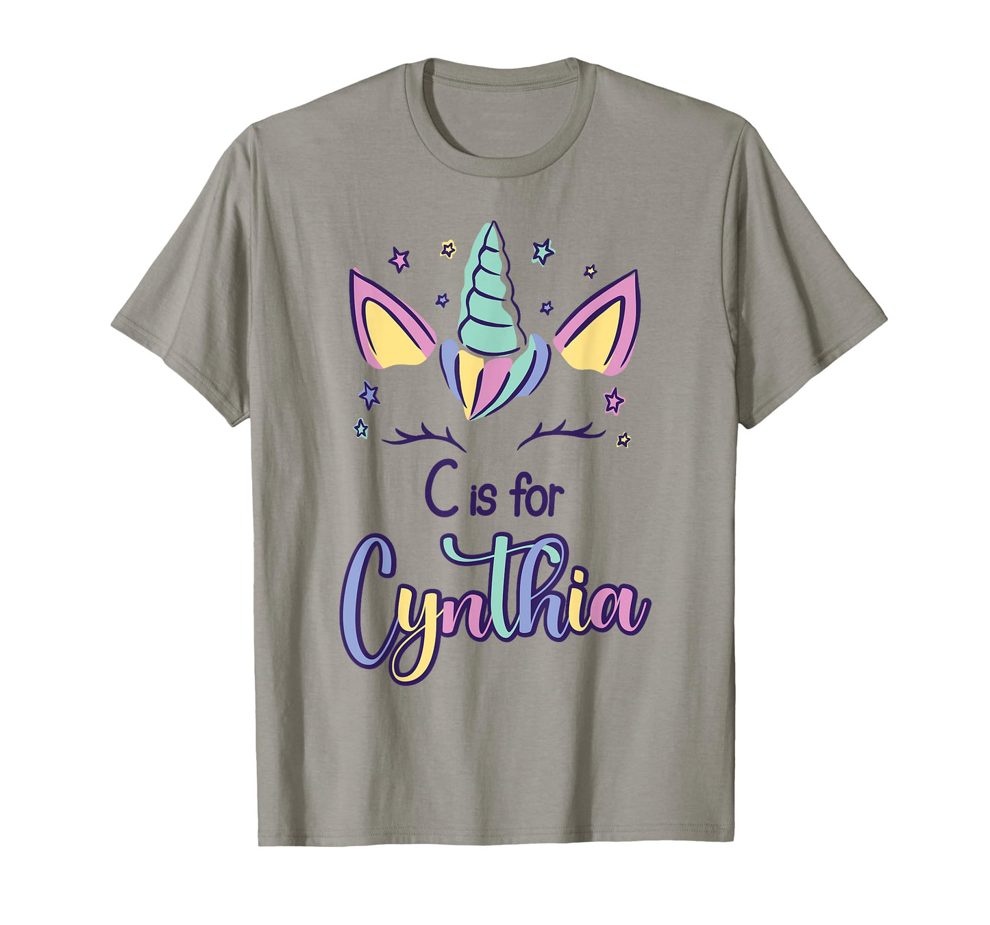 First Name Cynthia Personalized C Is For Cynthia T-Shirt