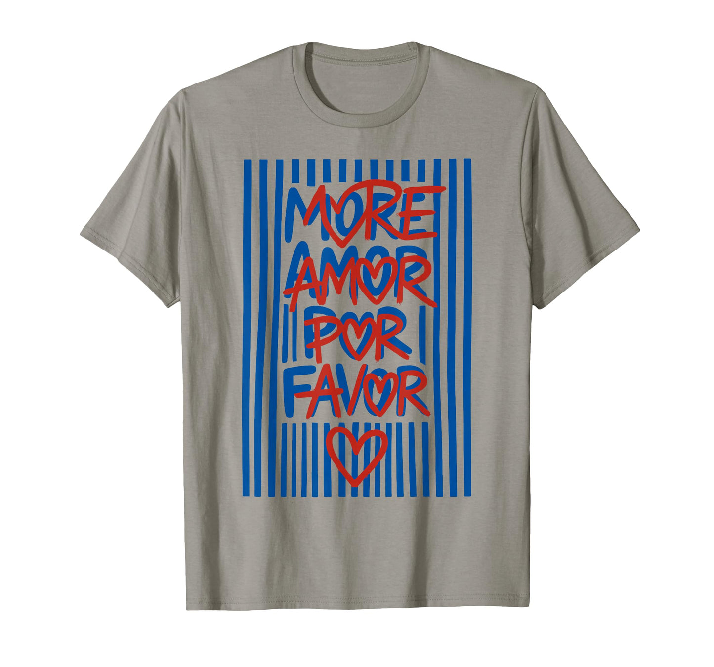 More Amor Por Favor Funny Spanish Love Quote T-Shirt