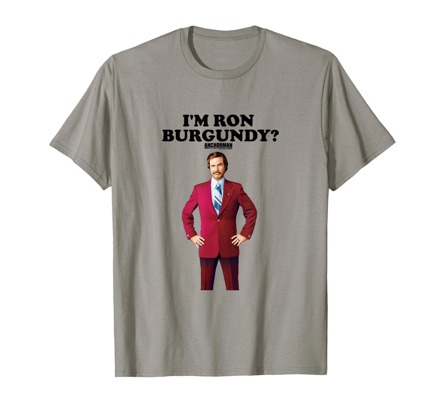 Anchorman I'm Ron Burgundy? Teleprompter Line Pose Quote T-Shirt