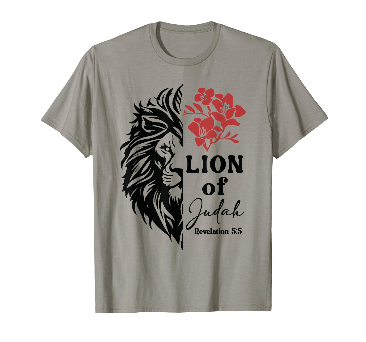 Jesus Lion Of Judah Faith God Christians T-Shirt