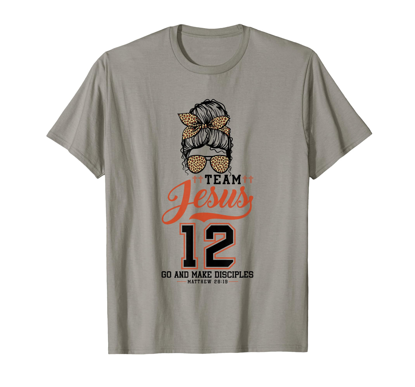 Jesus Baseball Team Jesus Christian Matthew 28:19 Verse T-Shirt