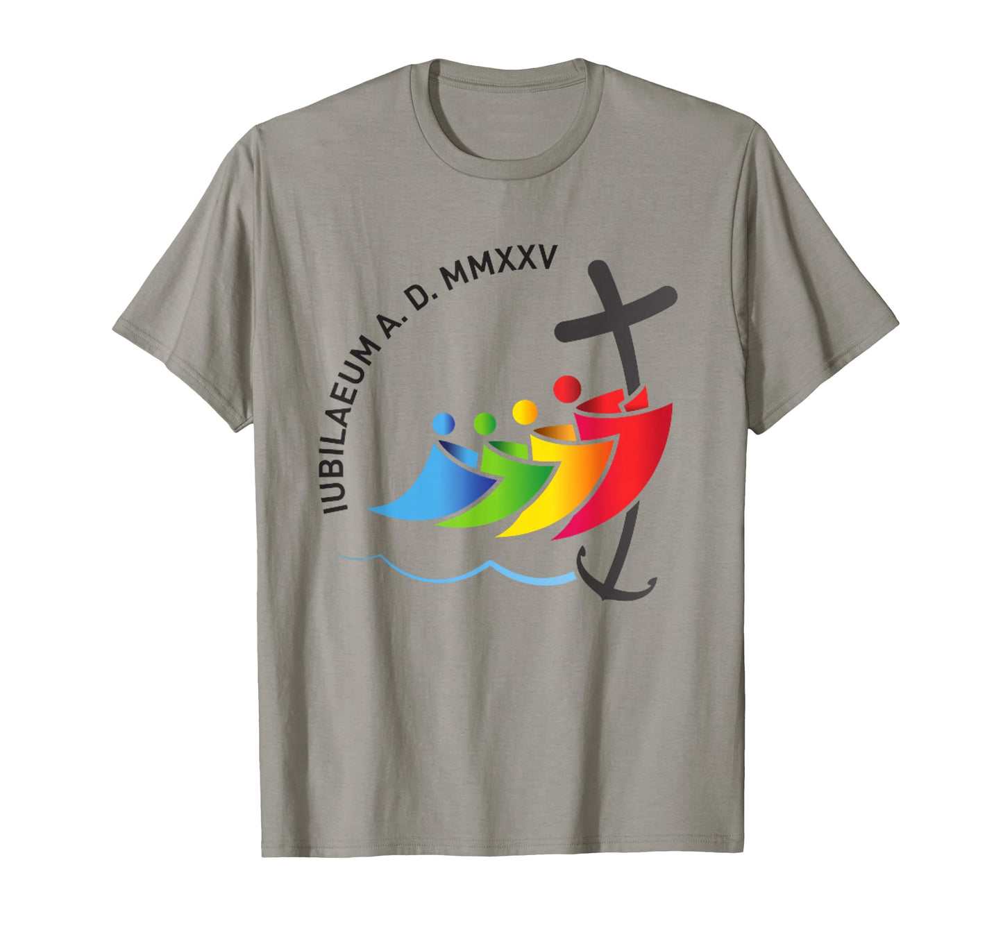 Jubilee 2025 Pilgrim Souvenir Rome β Catholic Faith Gift T-Shirt