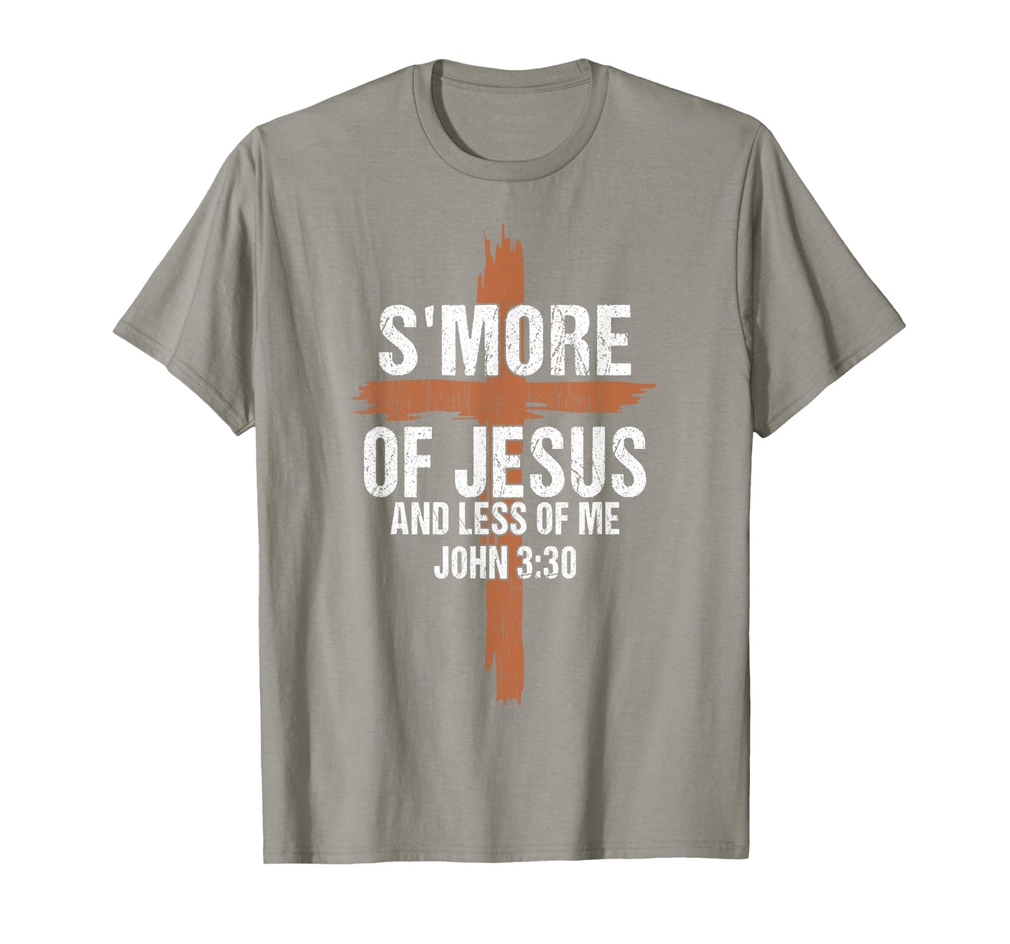 Women S'more Of Jesus And Less Of Me Funny Camping Christian T-Shirt