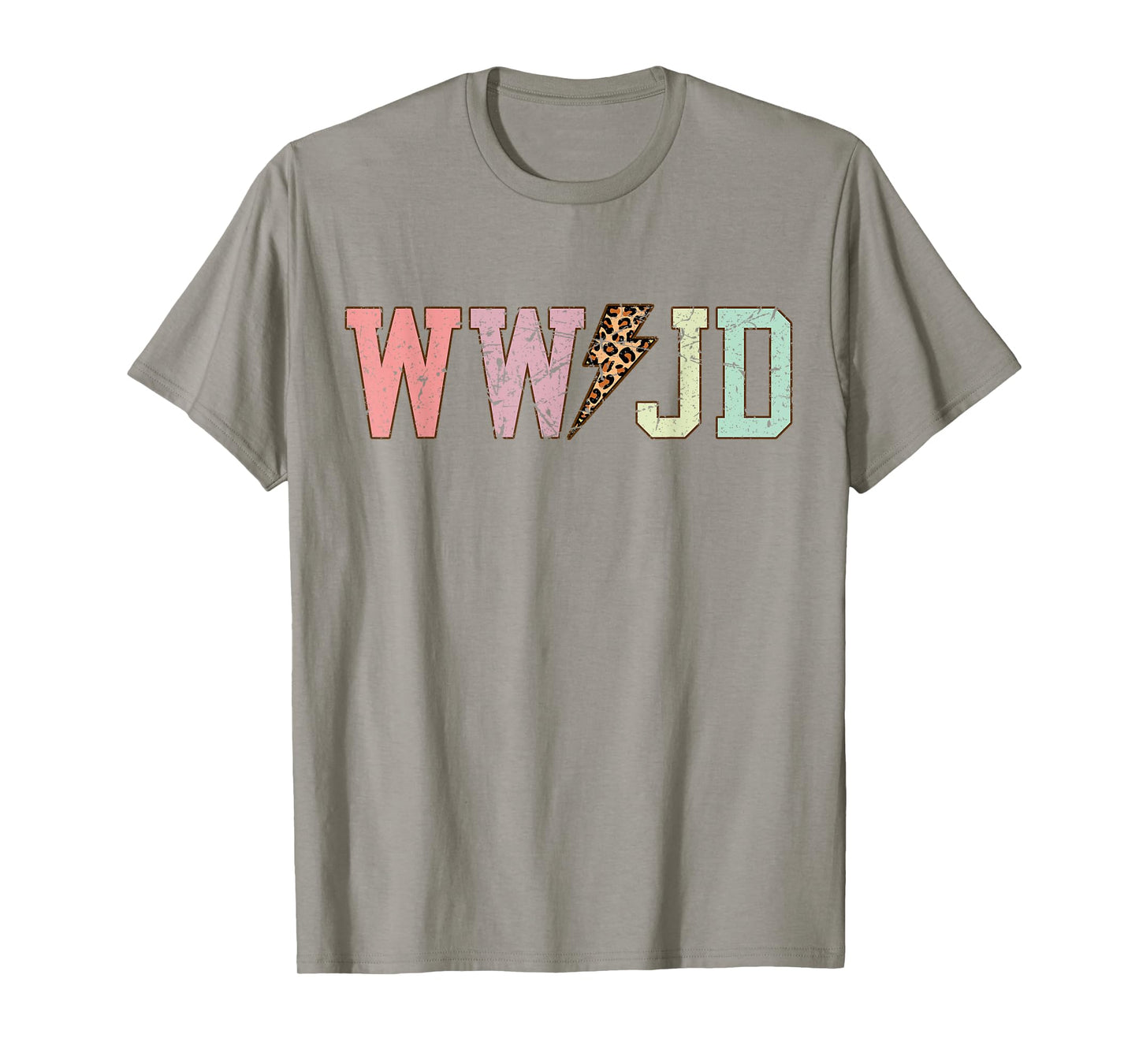 WWJD What Would Jesus Do Christian Bible Faith Vintage Cute T-Shirt