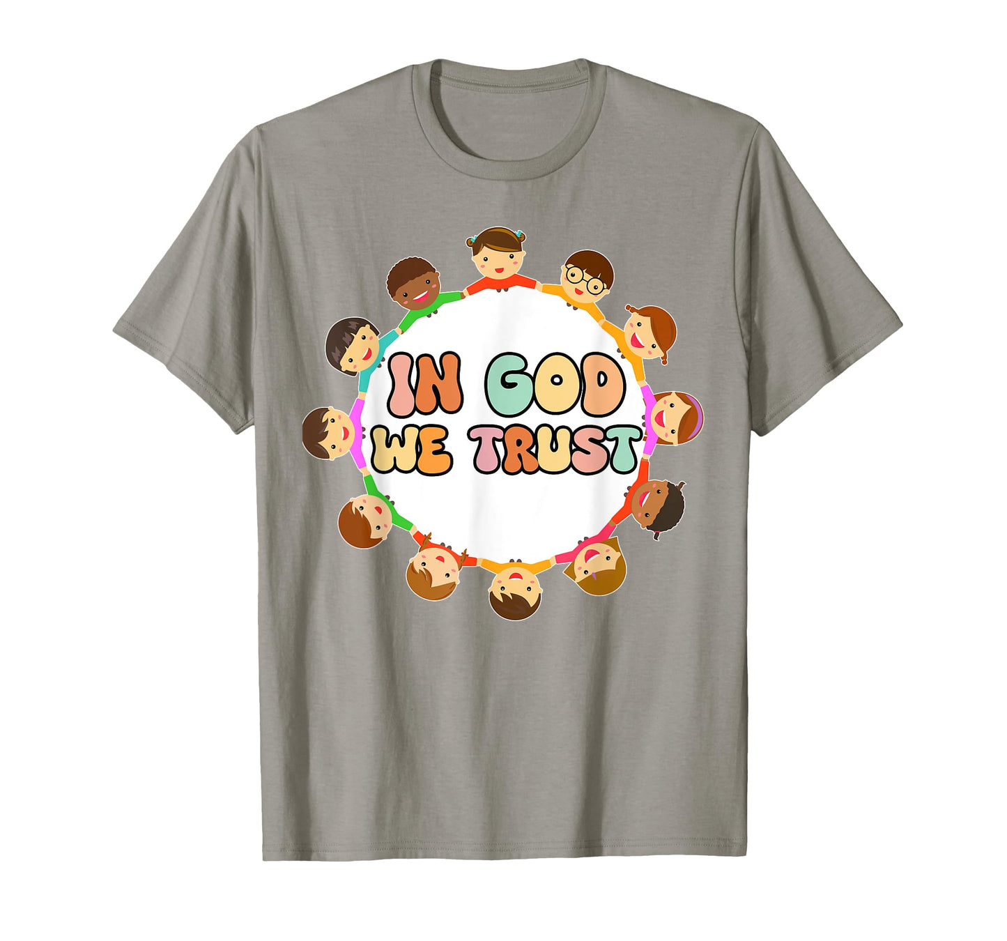 in God We Trust Good Christian Jesus Son Sister Toddler Kids T-Shirt
