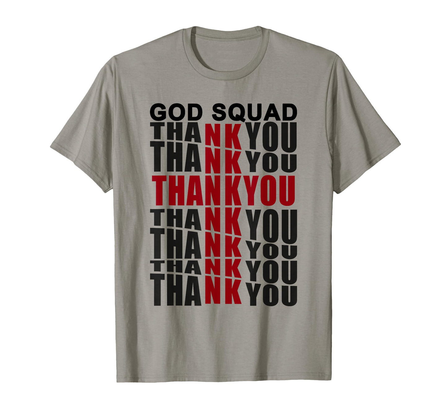 God Squad Jesus Thank You Cross Loved The World T-Shirt
