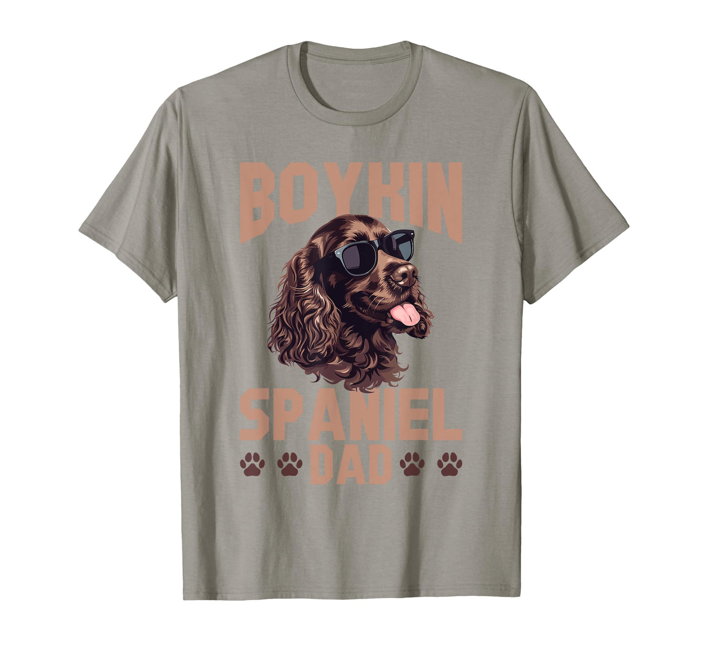 Boykin Spaniel Dog Breed Boykin Spaniel Dad T-Shirt