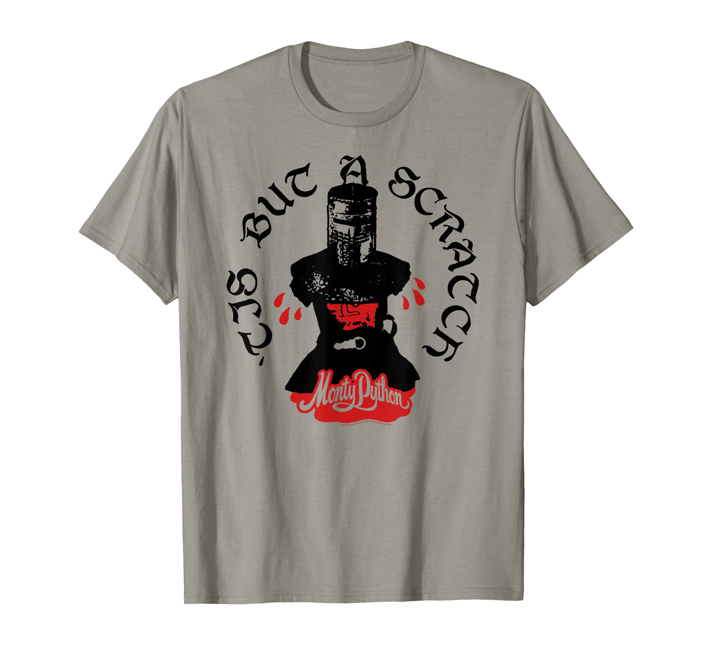 Monty Python Scratch Tis but a scratch Holy Grail T-Shirt