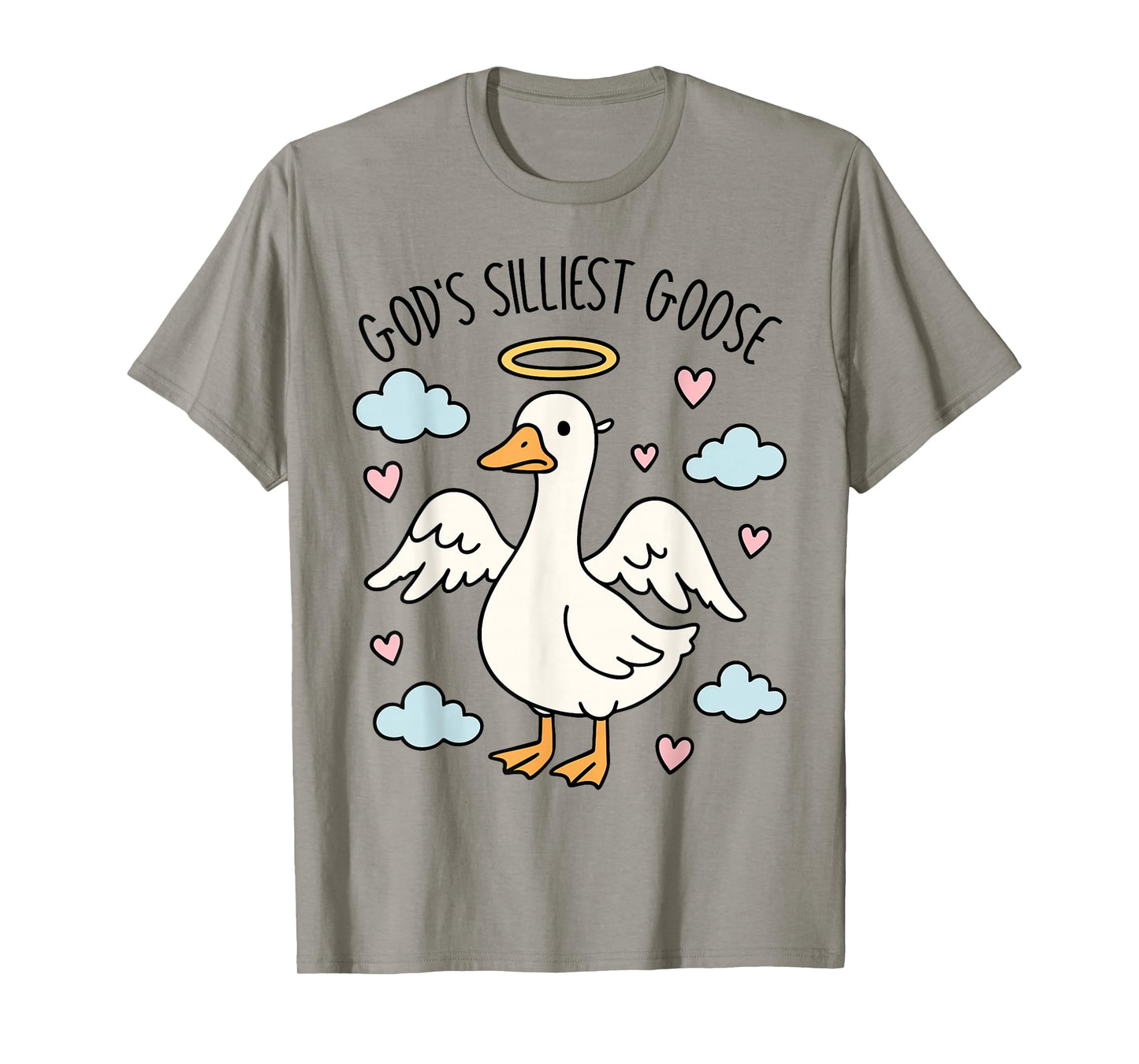 Funny Christian Silly Goose On The Loose God's Siliest Goose T-Shirt