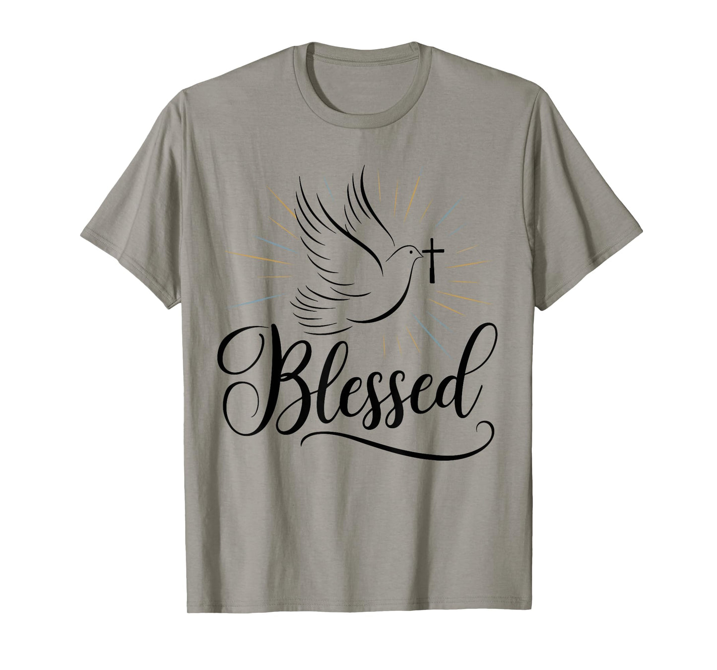 Blessed Christian Dove Jesus Teen Girl Toddler God Mother T-Shirt
