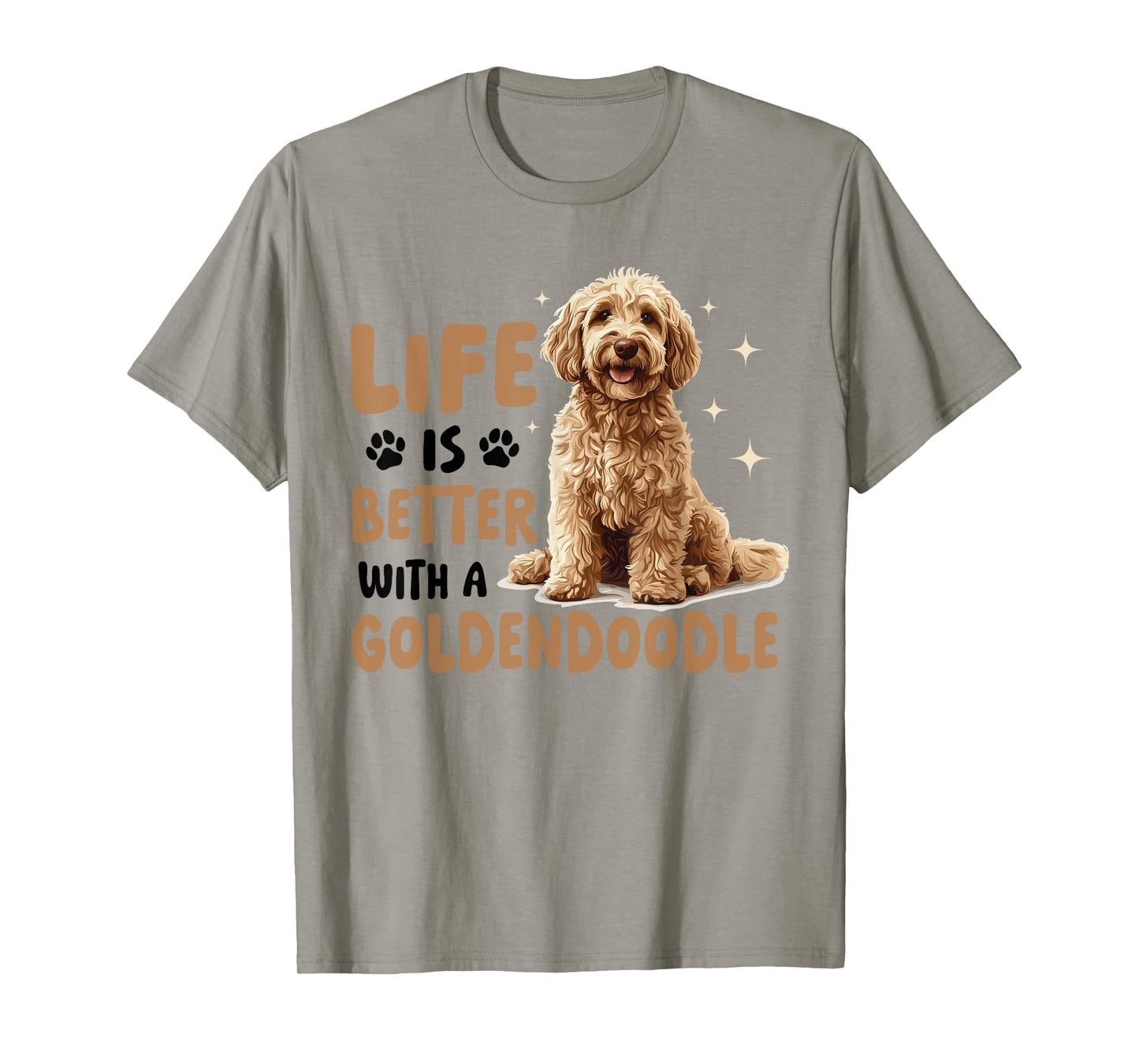 Goldendoodle Dog Breed Life is Better with a Goldendoodle Men Women Girls Kids T-Shirt