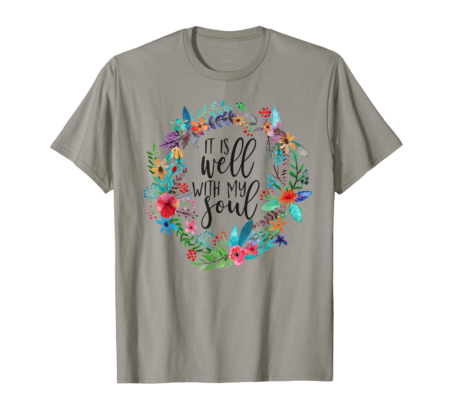 It Is Well With My Soul, Hymn Verse, Bible Hymnal song T-Shirt