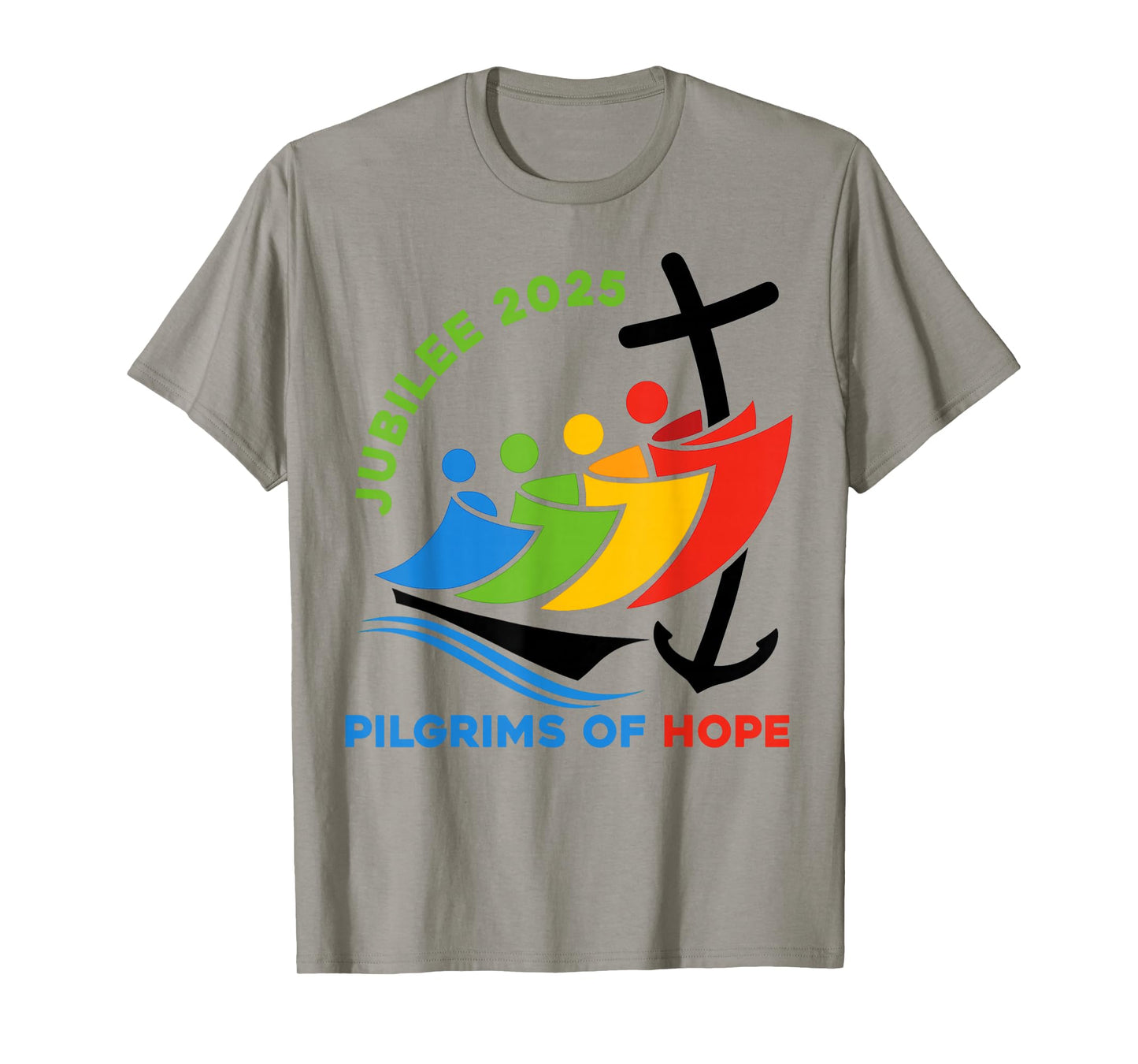 Jubilee 2025 Pilgrims of Hope for Faith Journey T-Shirt